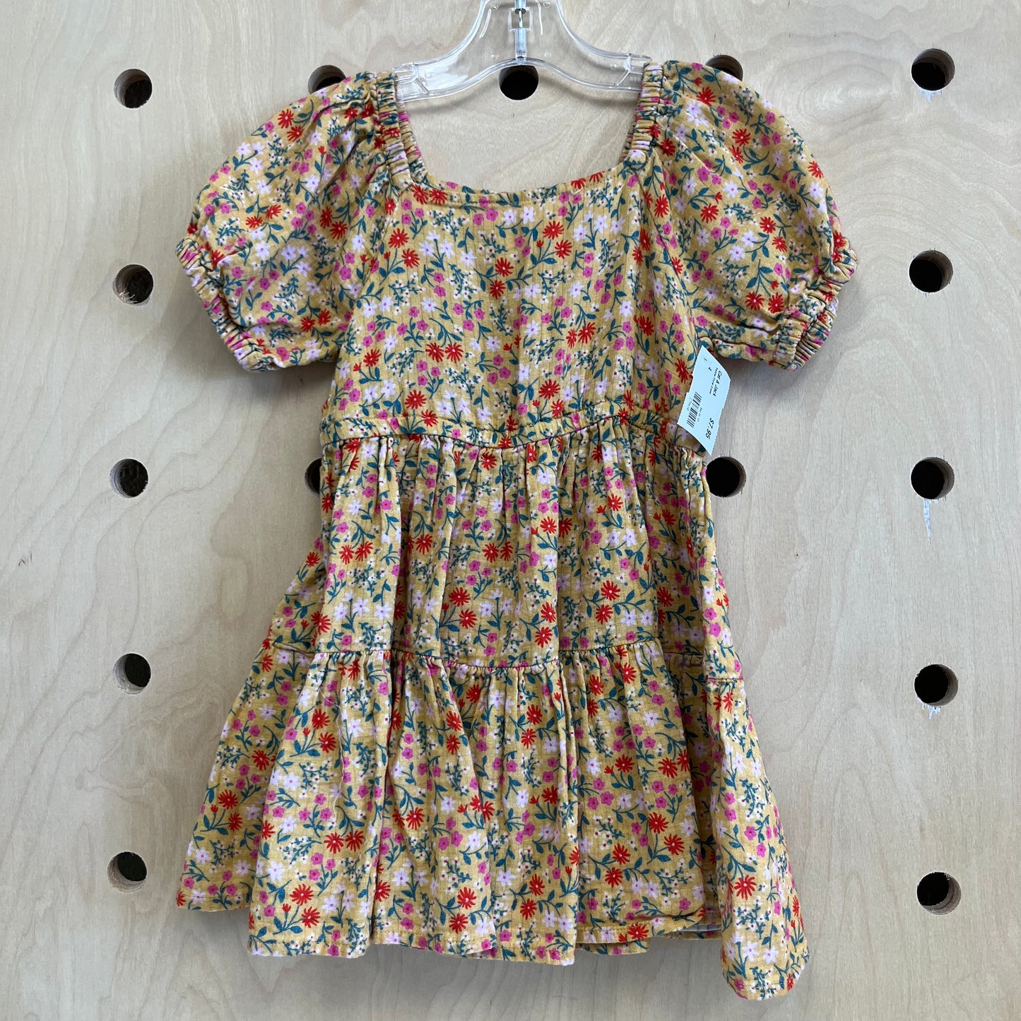 Yellow Floral Dress