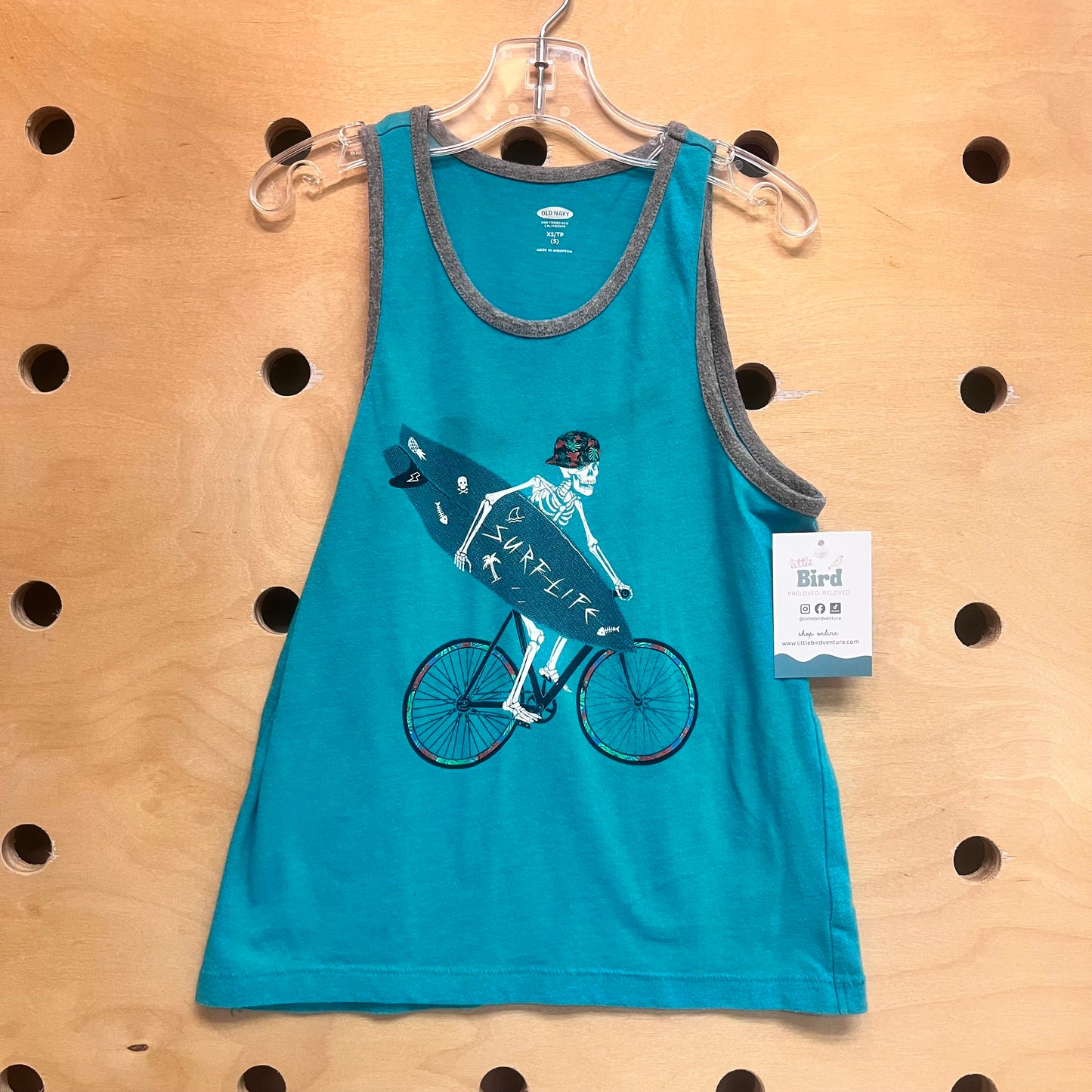 Teal Surf Life Tank