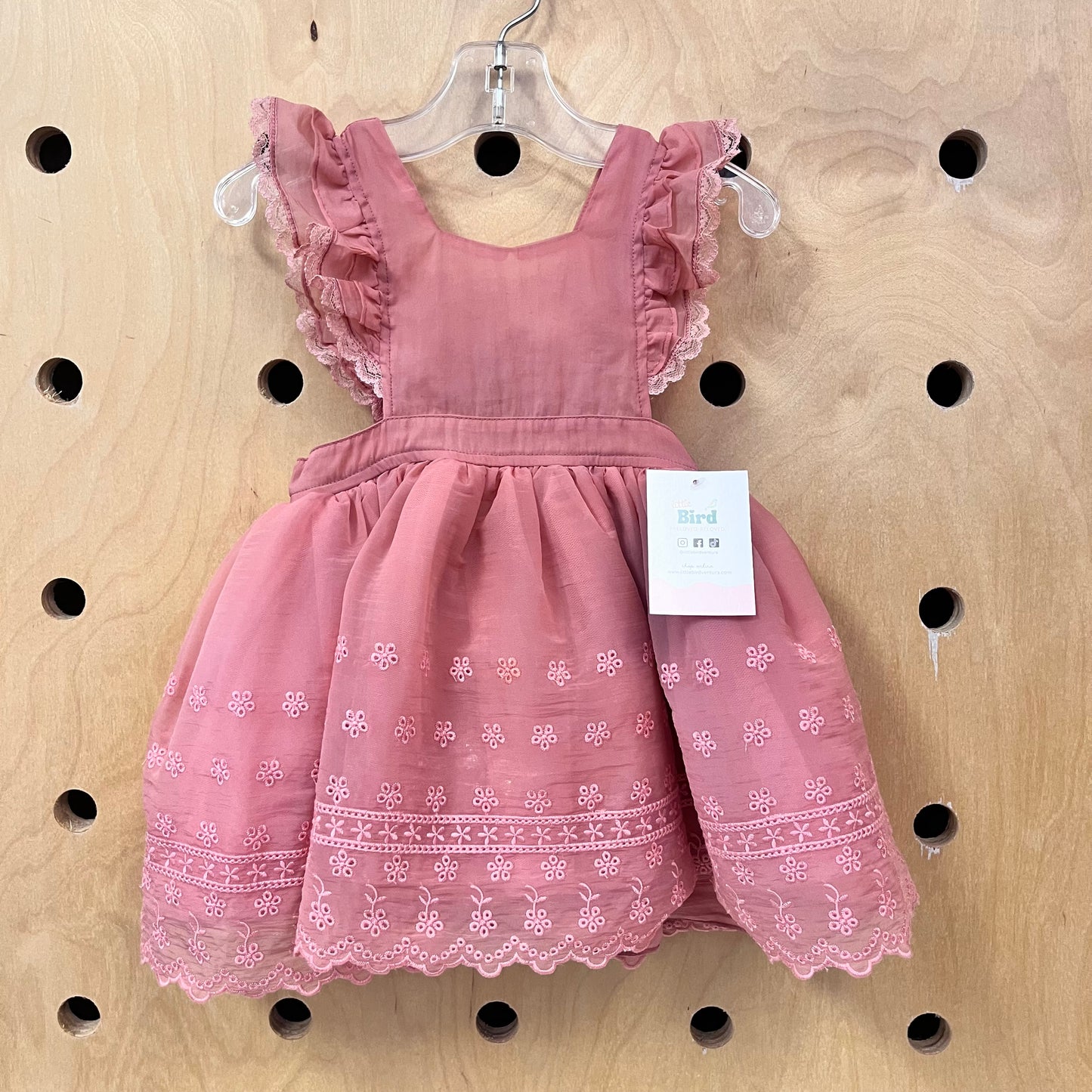 Pink Lace Dress