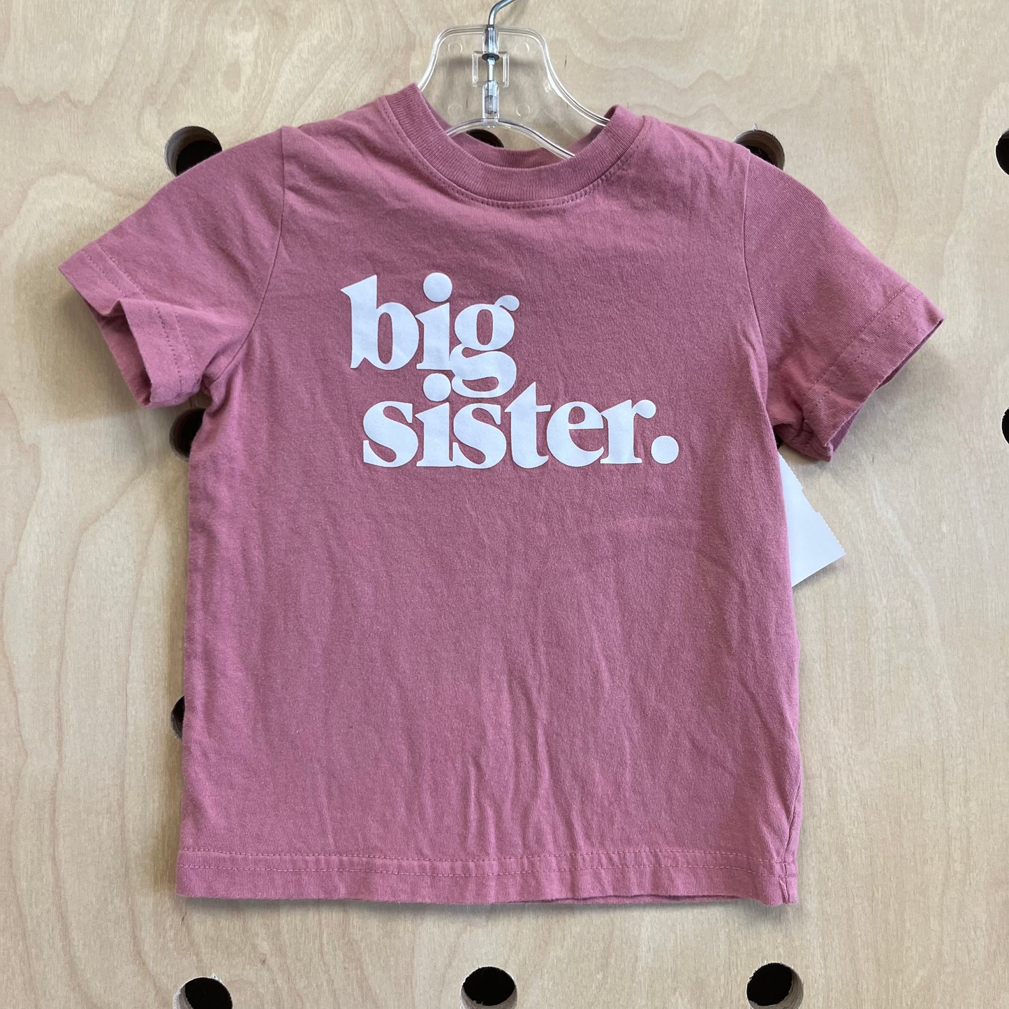 Pink Big Sister Tee