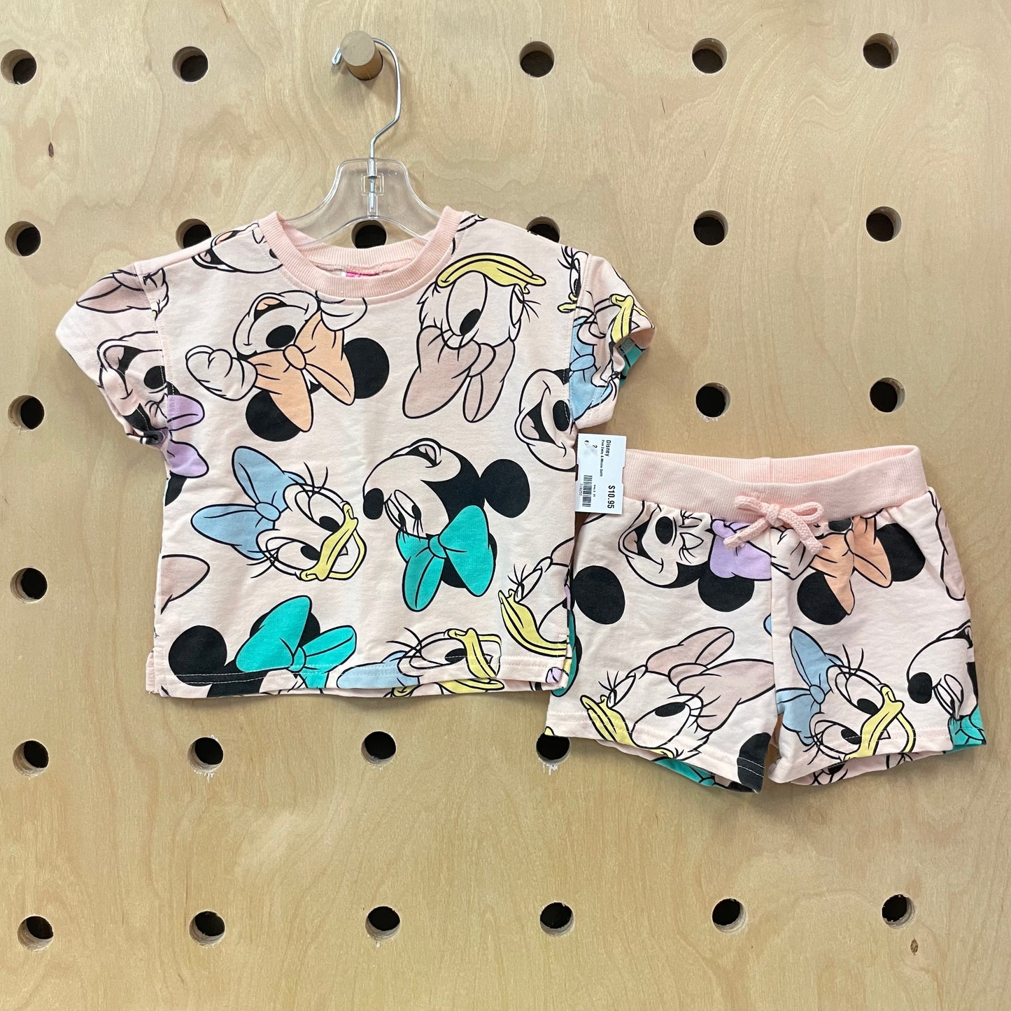 Pink Daisy & Minnie Outfit