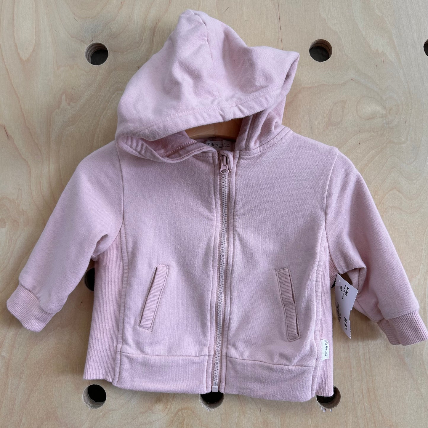 Pink Zip Hoodie