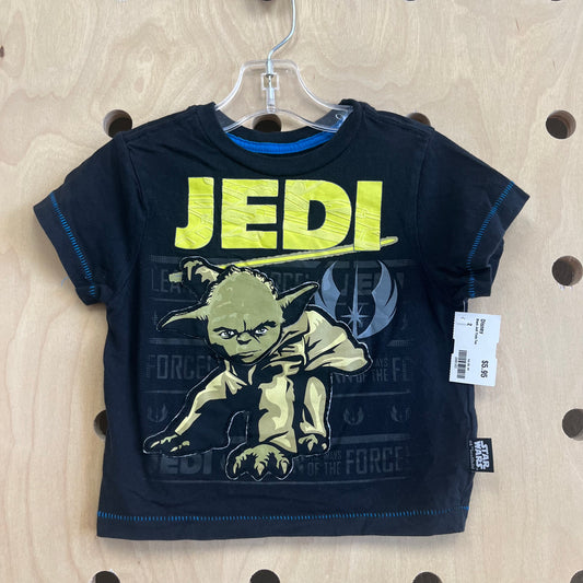 Black Jedi Yoda Tee