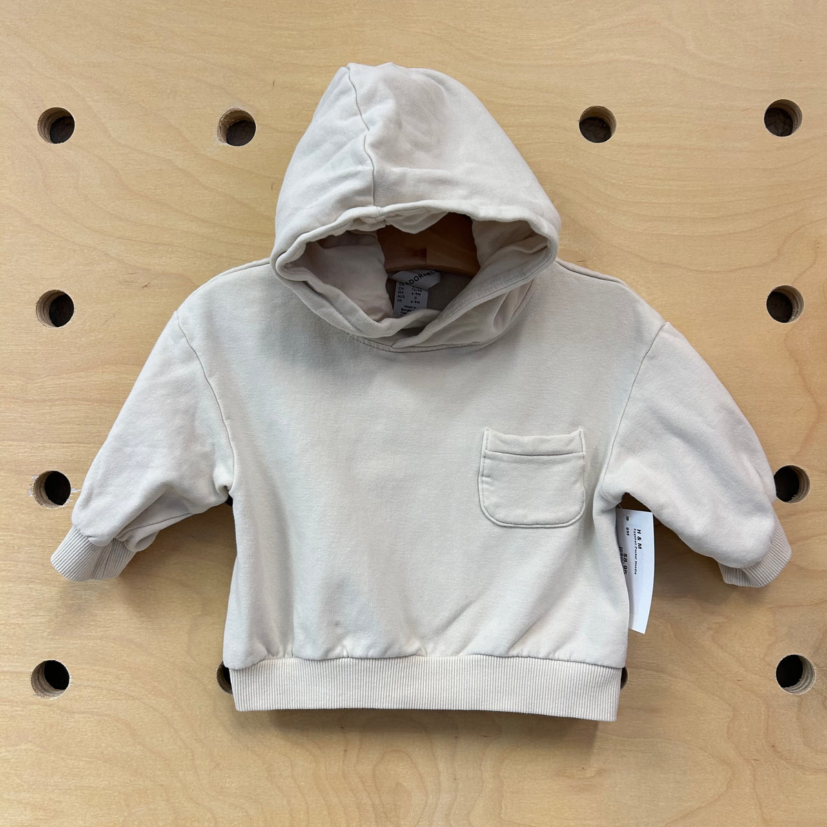 Eggshell Pocket Hoodie
