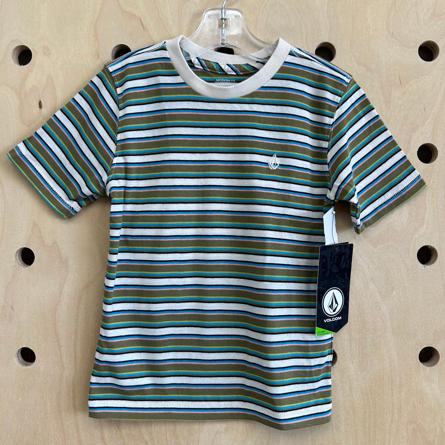 Green Striped Tee NEW!