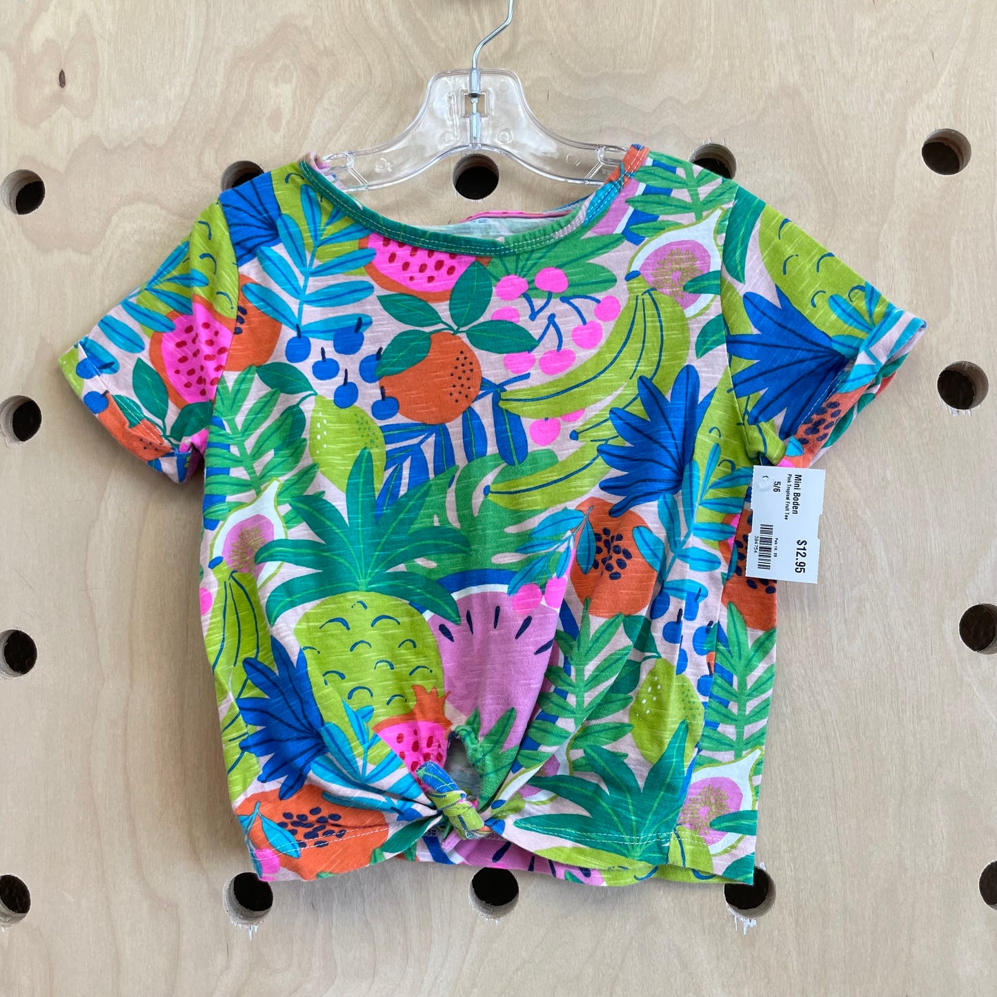 Pink Tropical Fruit Tee