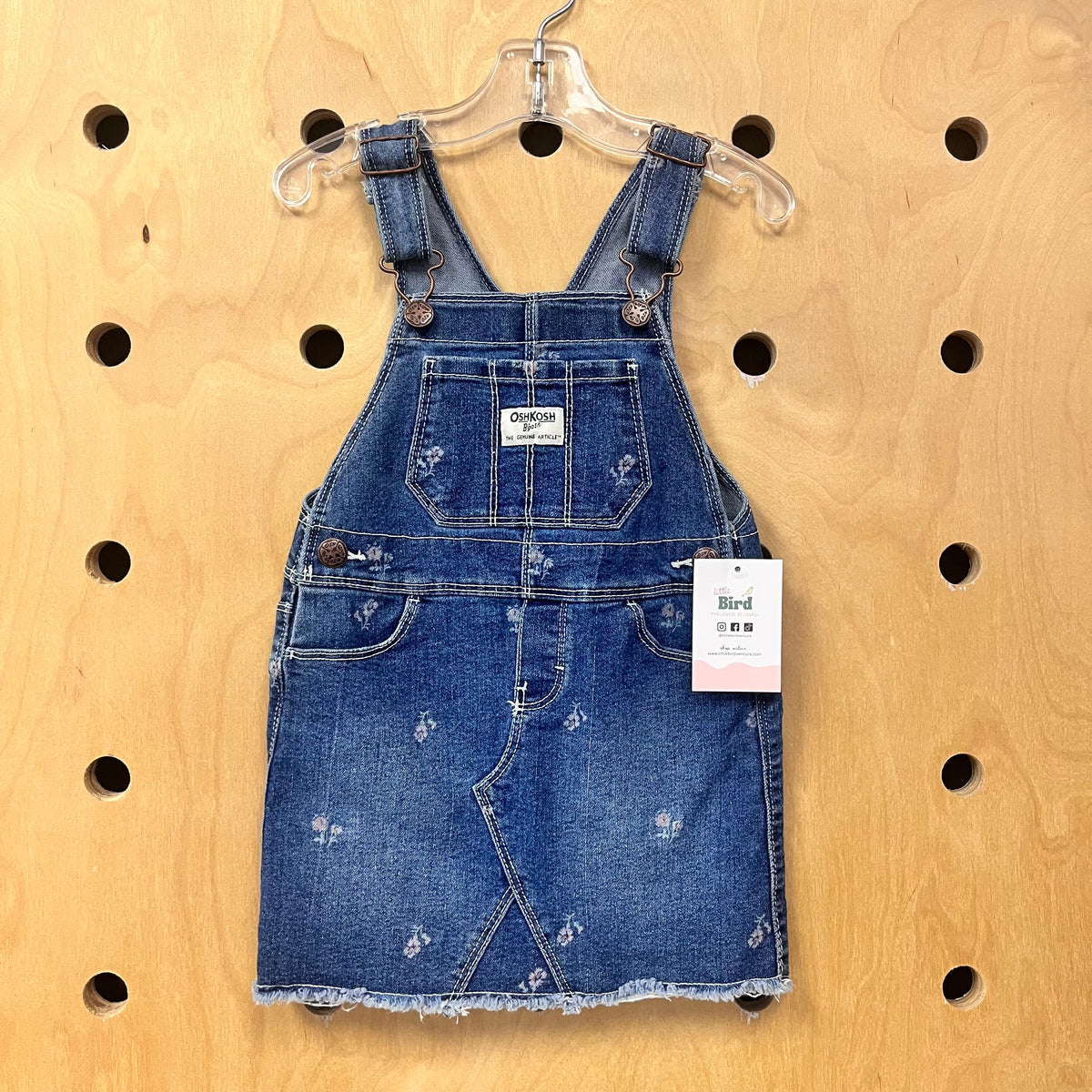 Denim Floral Jumper