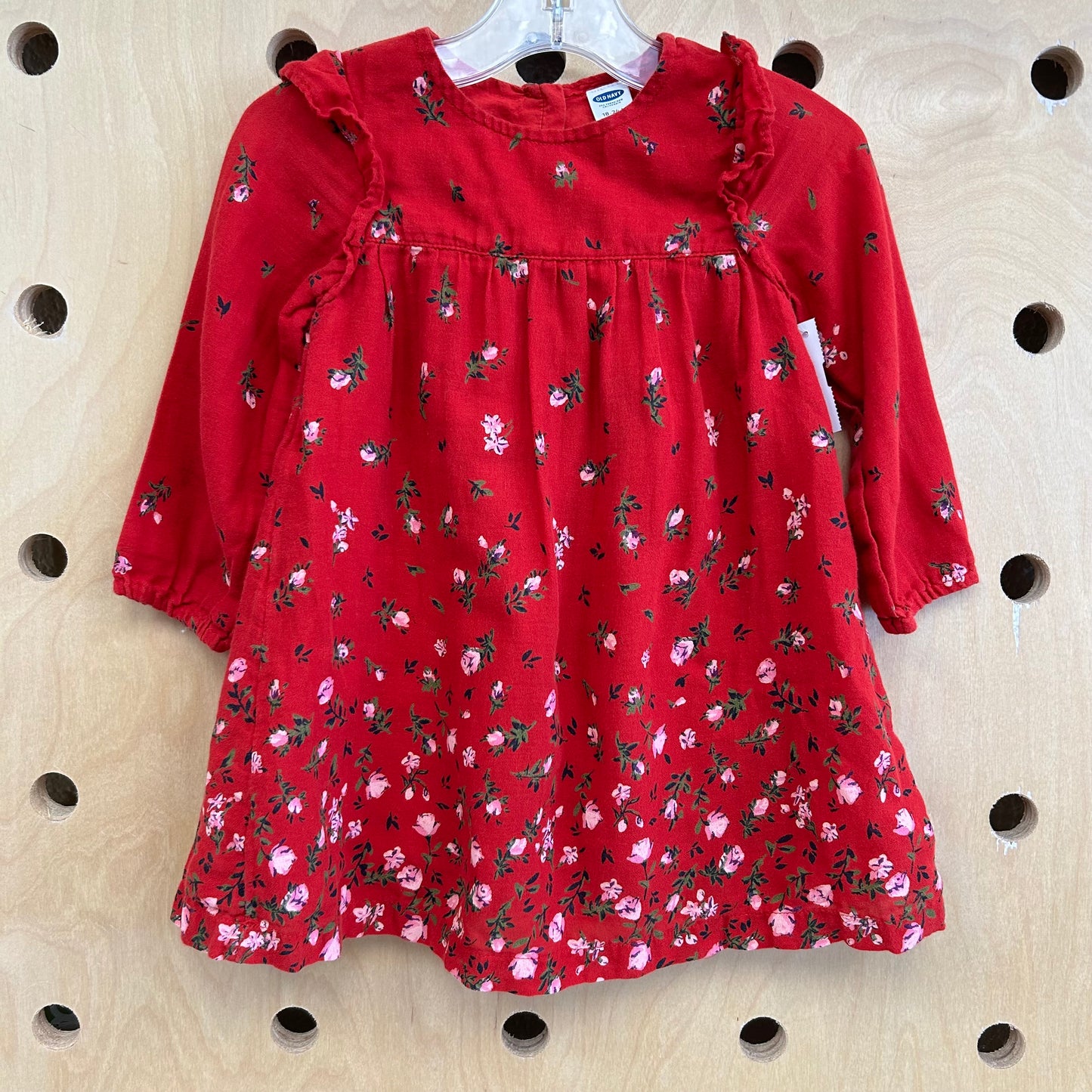 Red Floral Dress