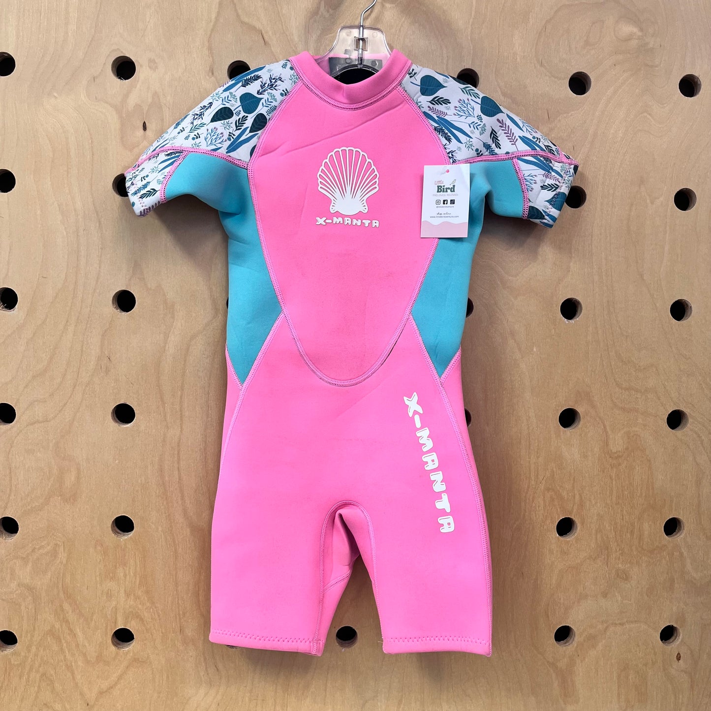 Pink & Aqua Spring Wet Suit