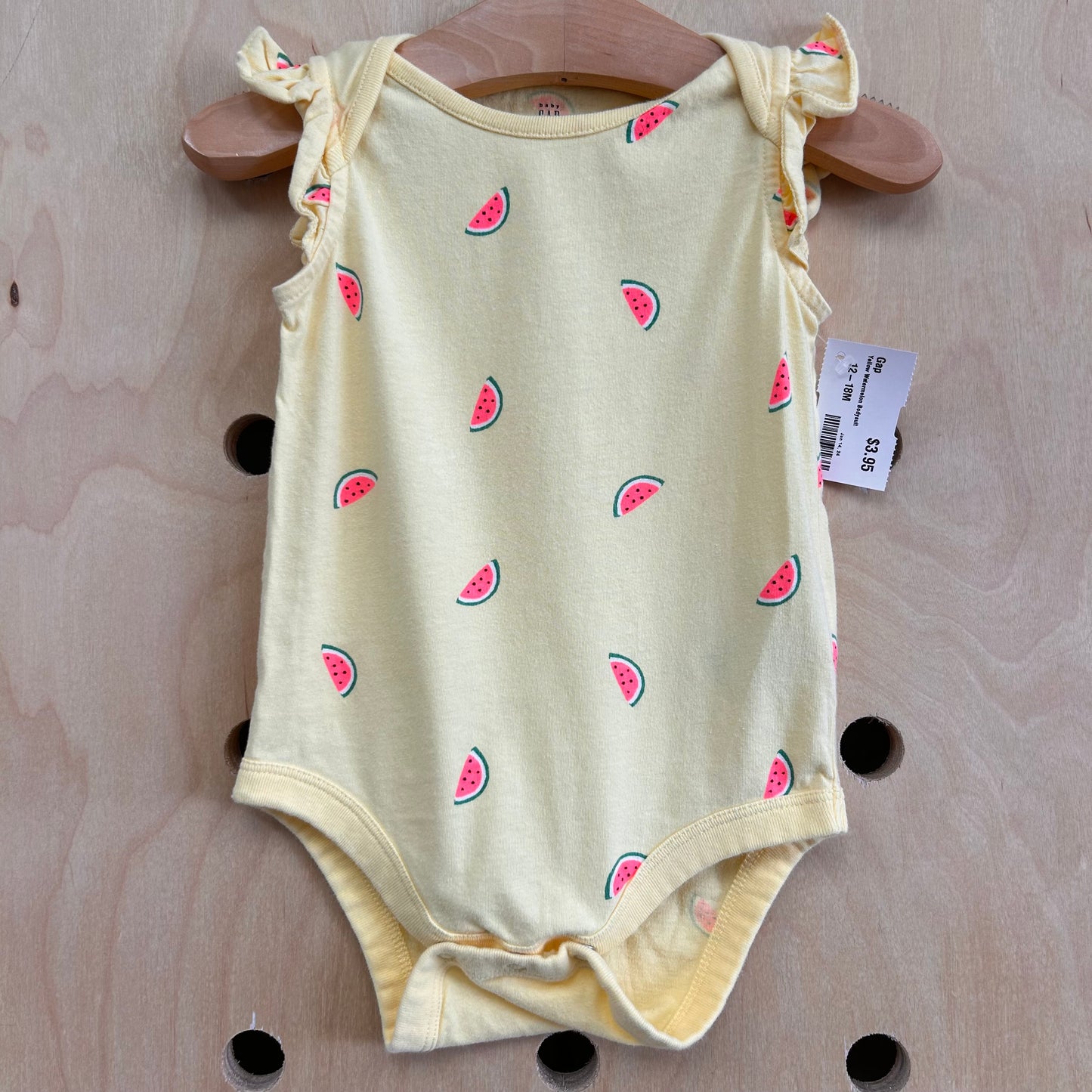 Yellow Watermelon Bodysuit