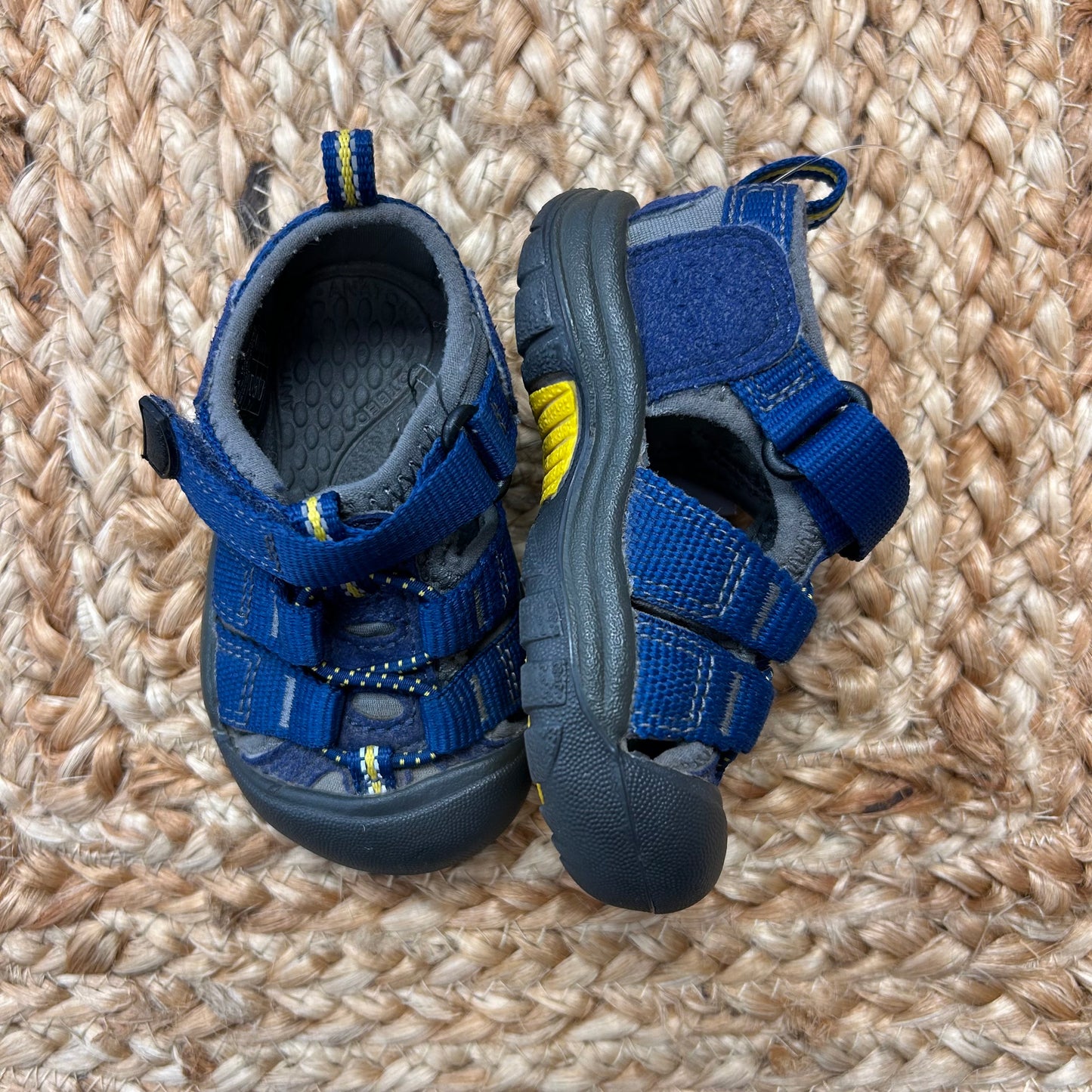 Blue Velcro Seacamp Sandals