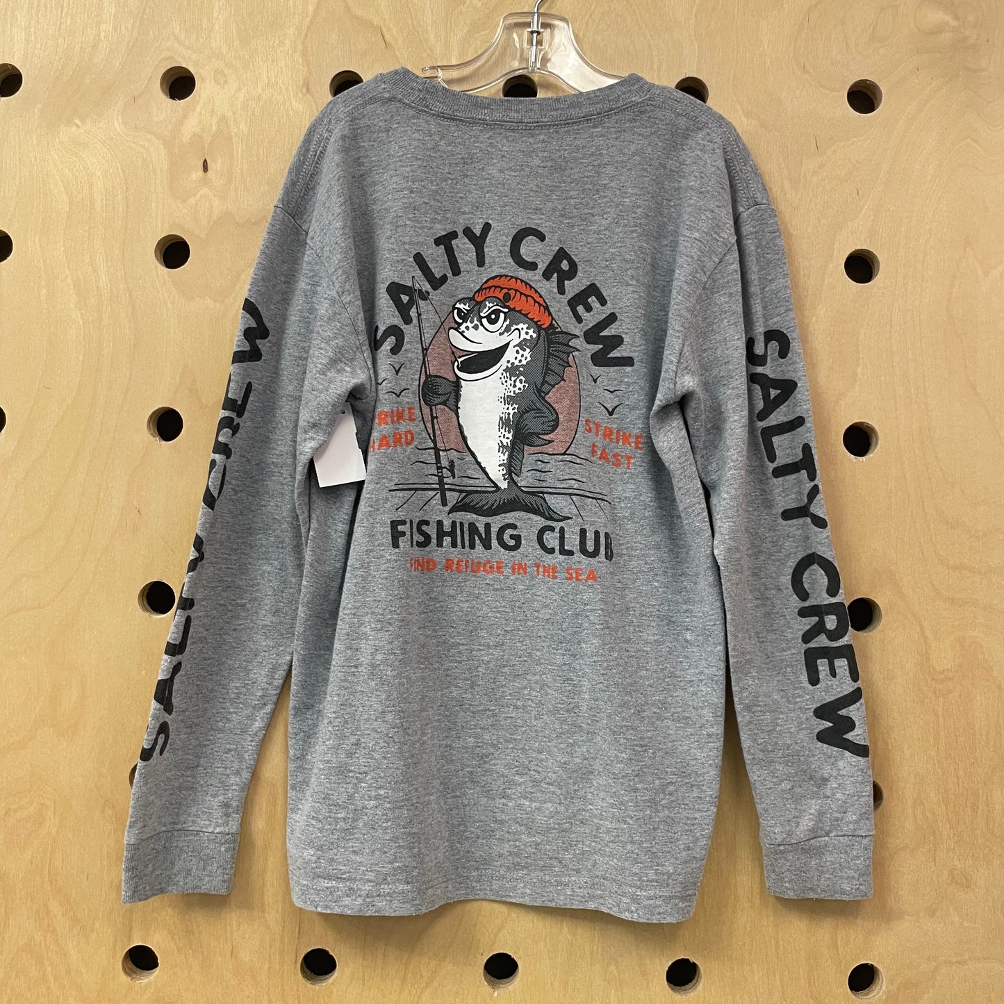 Grey FIshing Club LS Tee