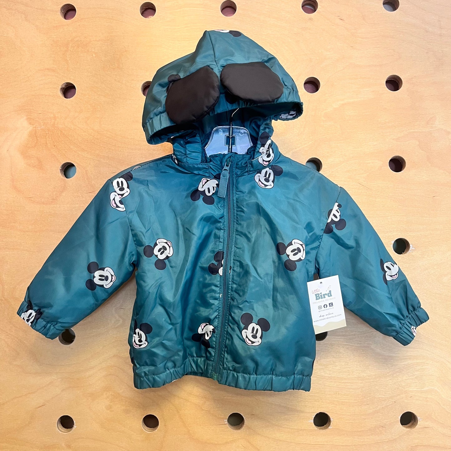 Green Mickey Windbreaker
