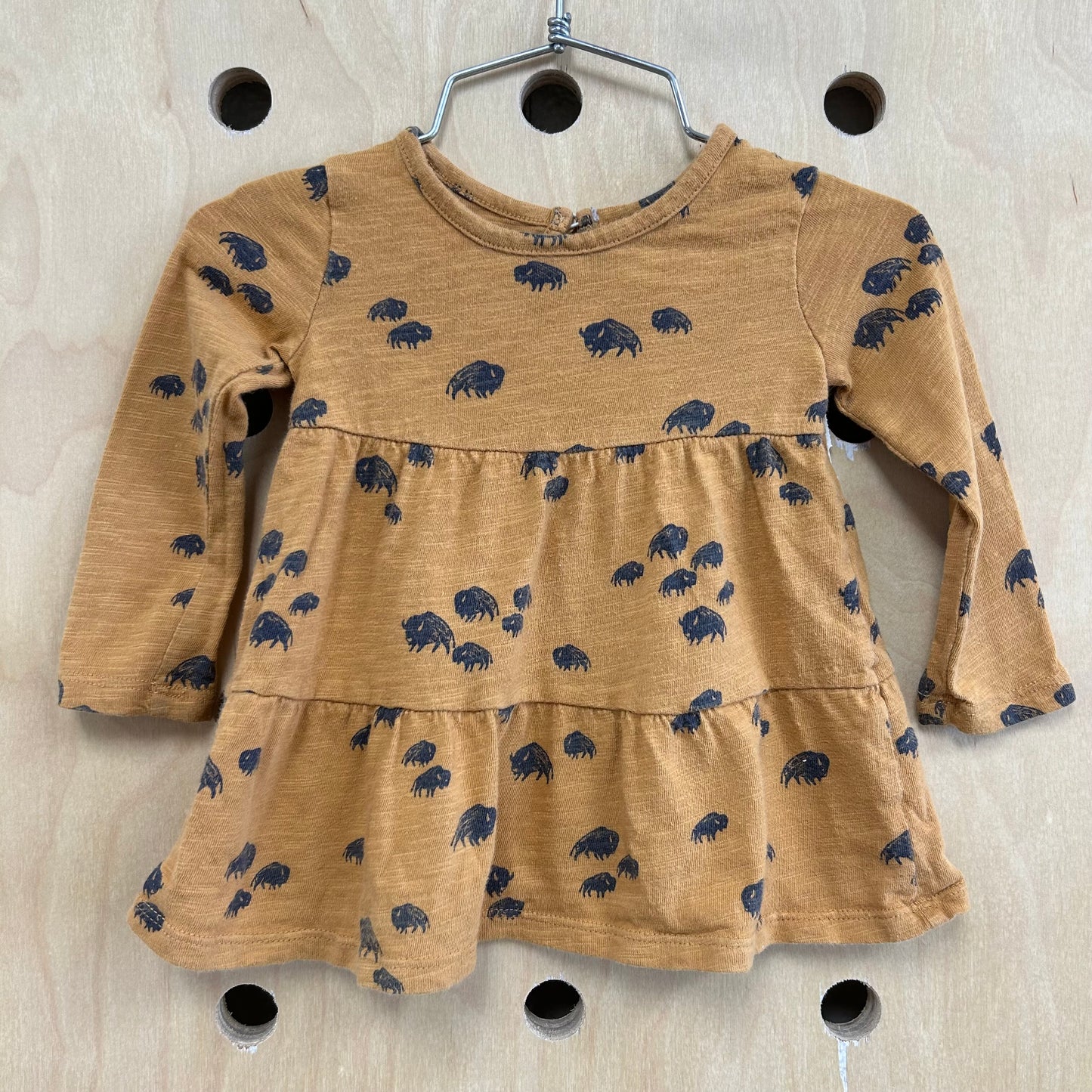 Tan Buffalos Dress