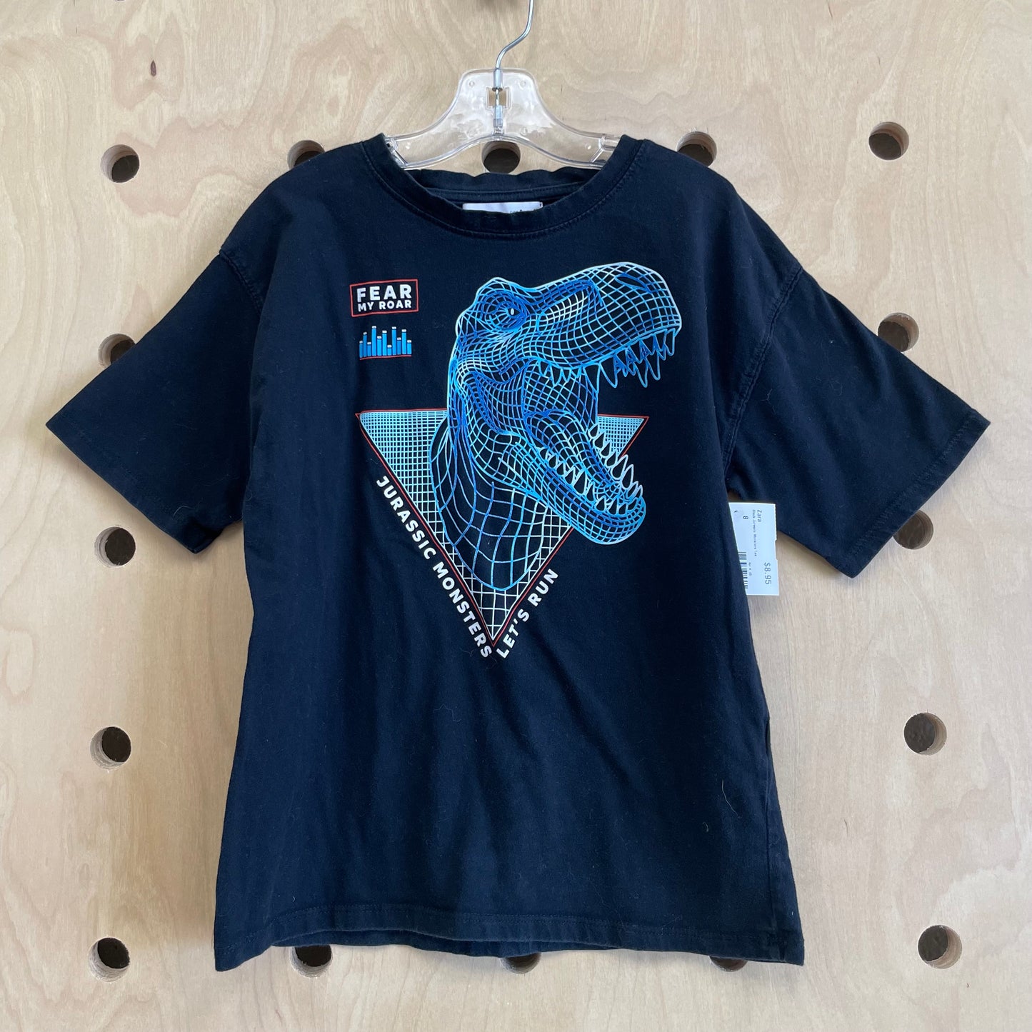 Black Jurassic Monsters Tee