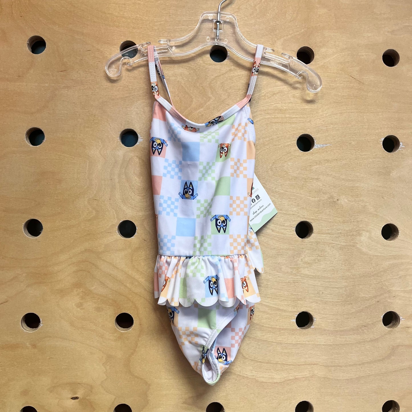 White Bluey/Bingo Swimsuit