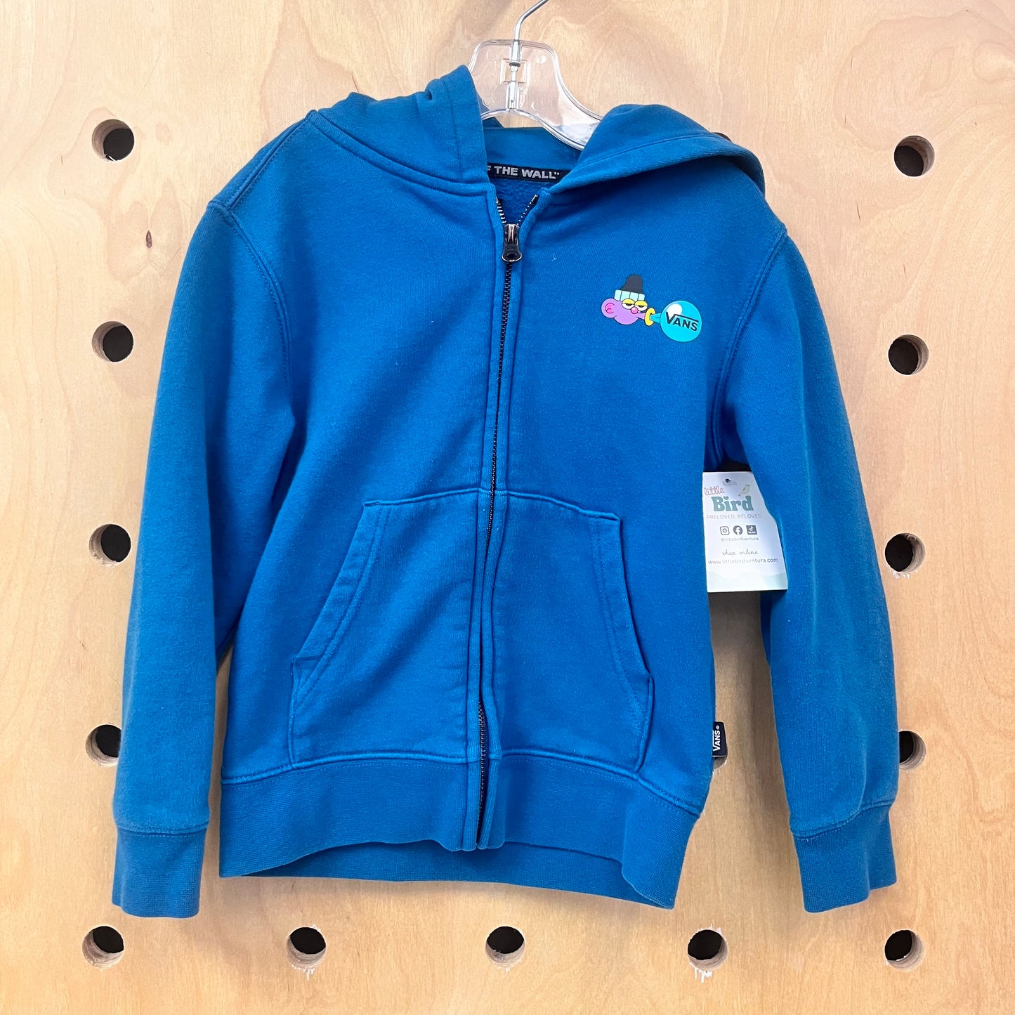 Teal Schwamm Surf Zip Hoodie