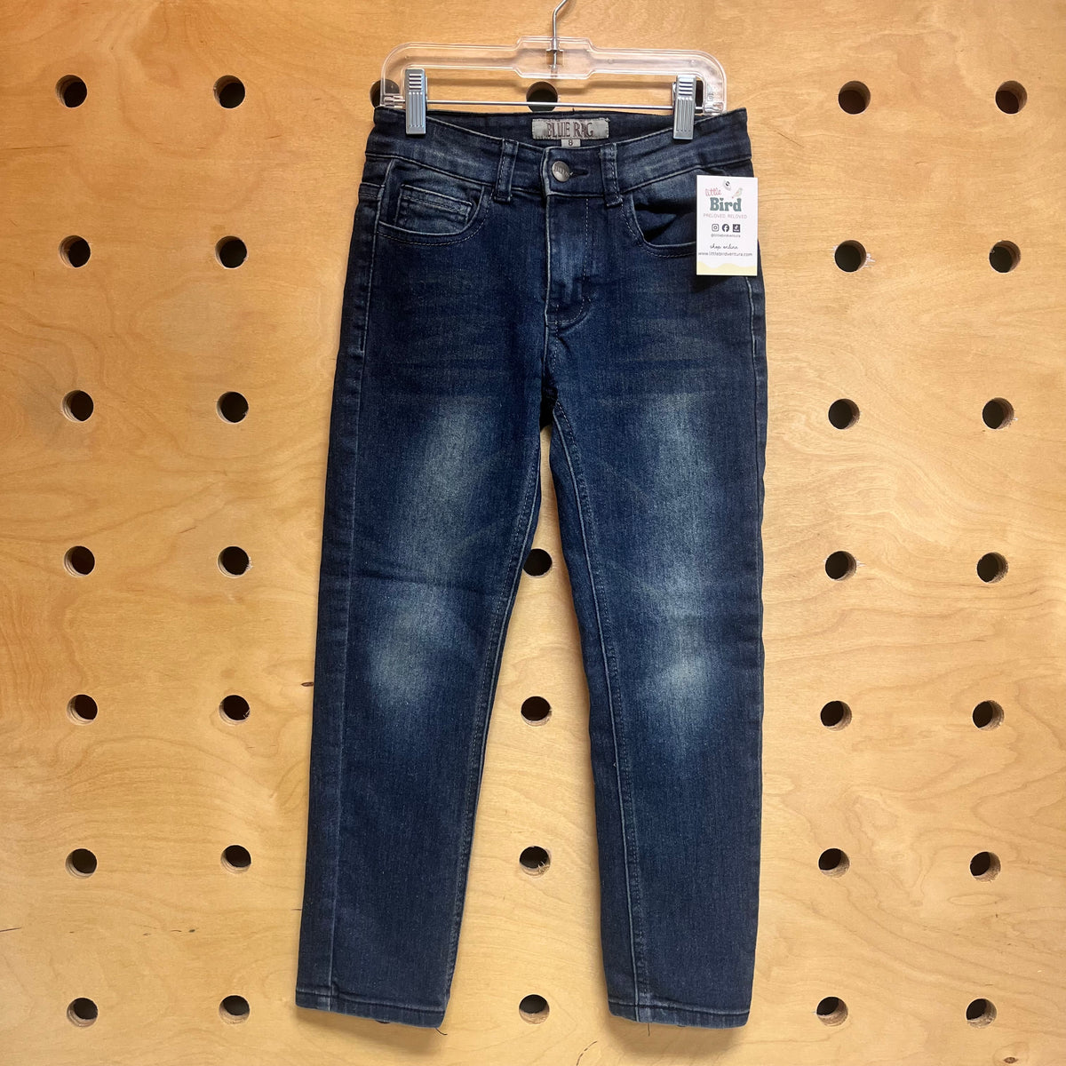 Dark Wash Stretchy Denim