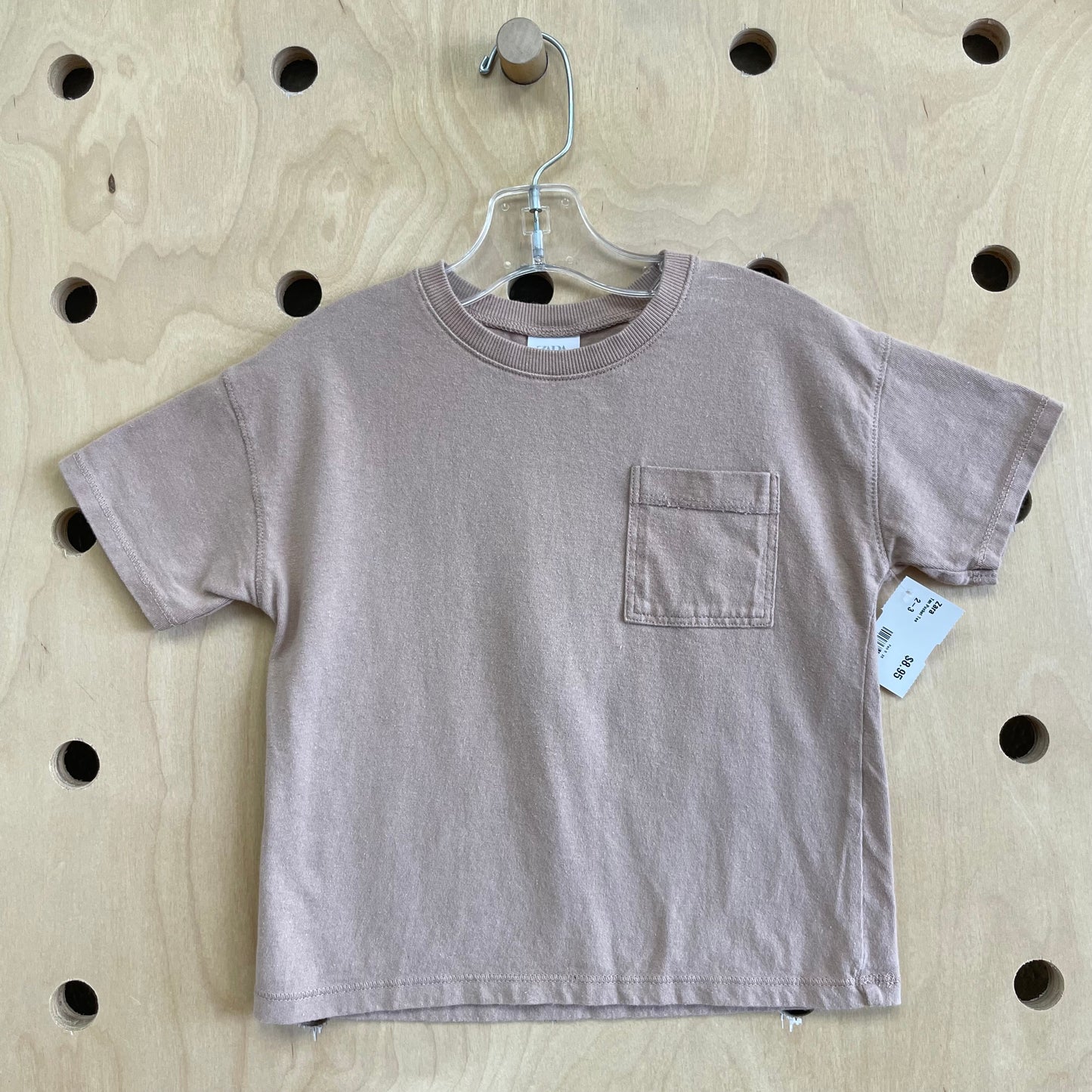 Tan Pocket Tee