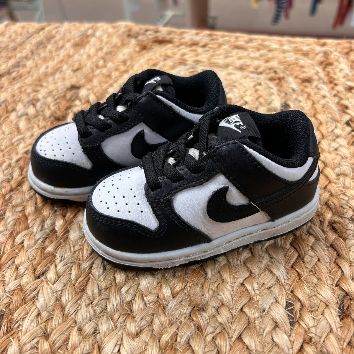 Black/White Panda Dunks