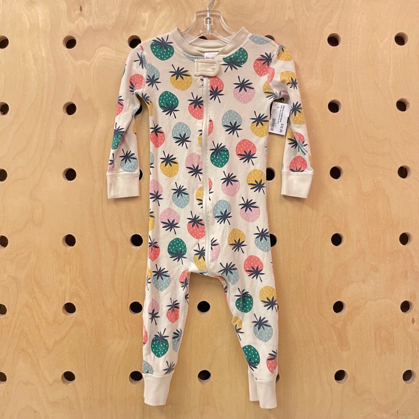Organic Beige Strawberries Zippy