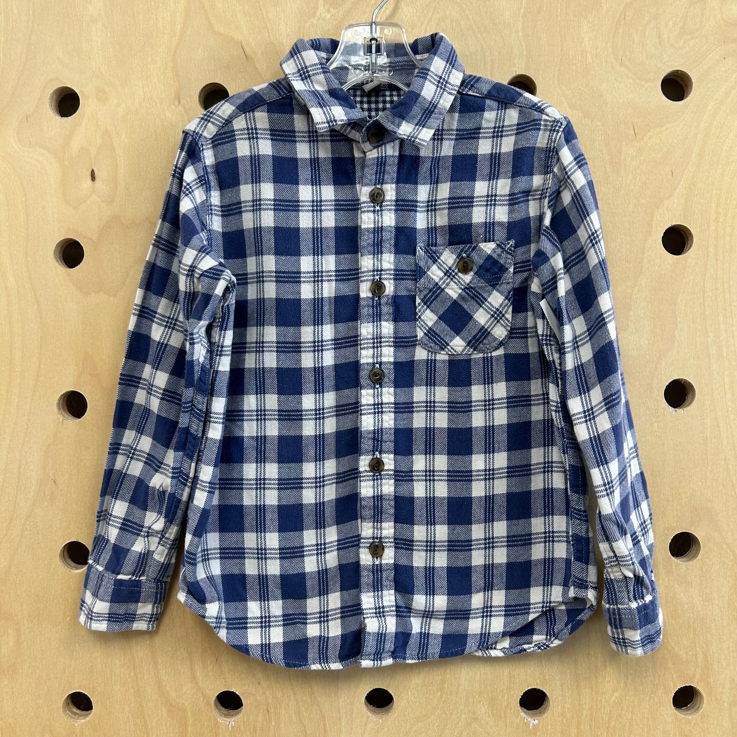 Blue Plaid Flannel