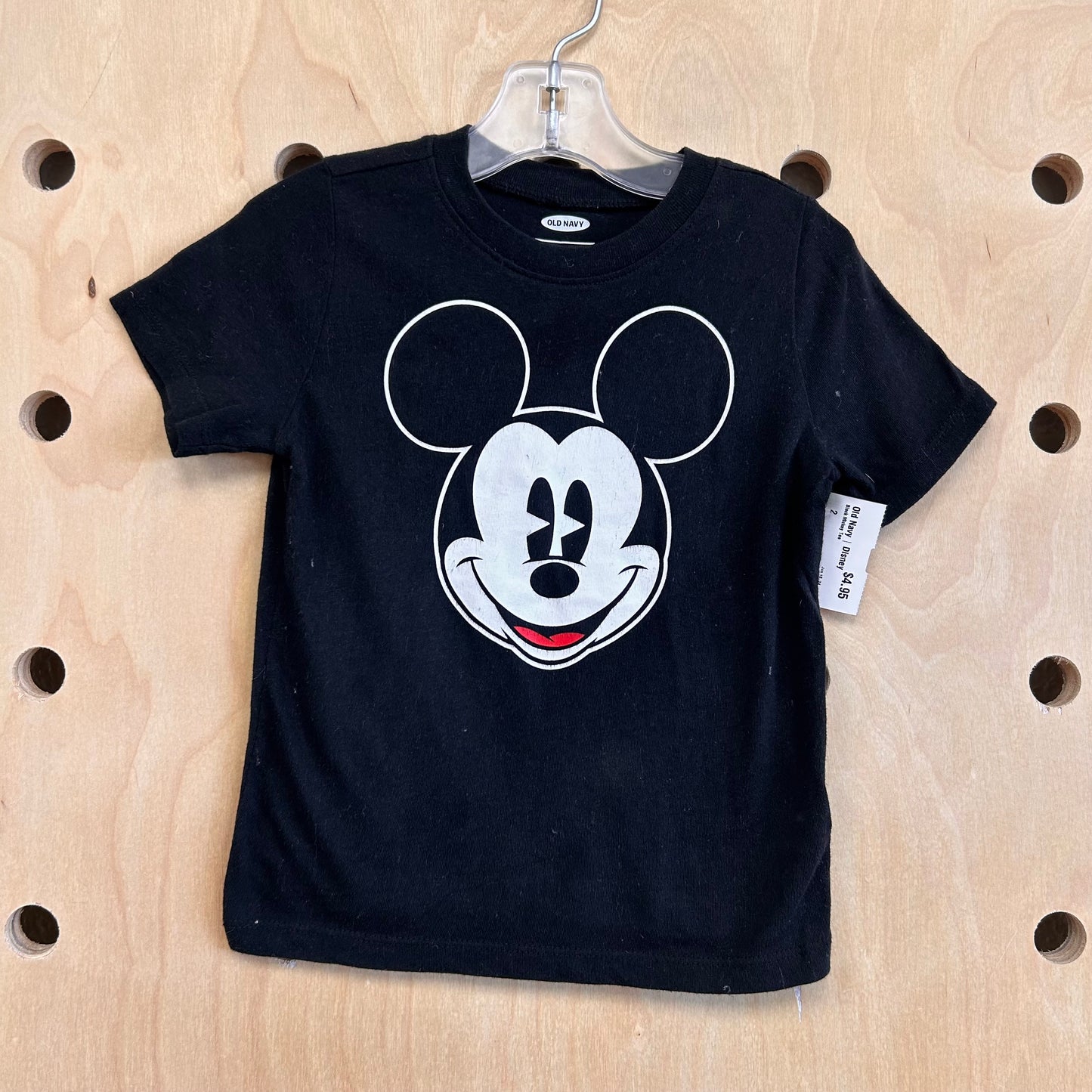 Black Mickey Tee