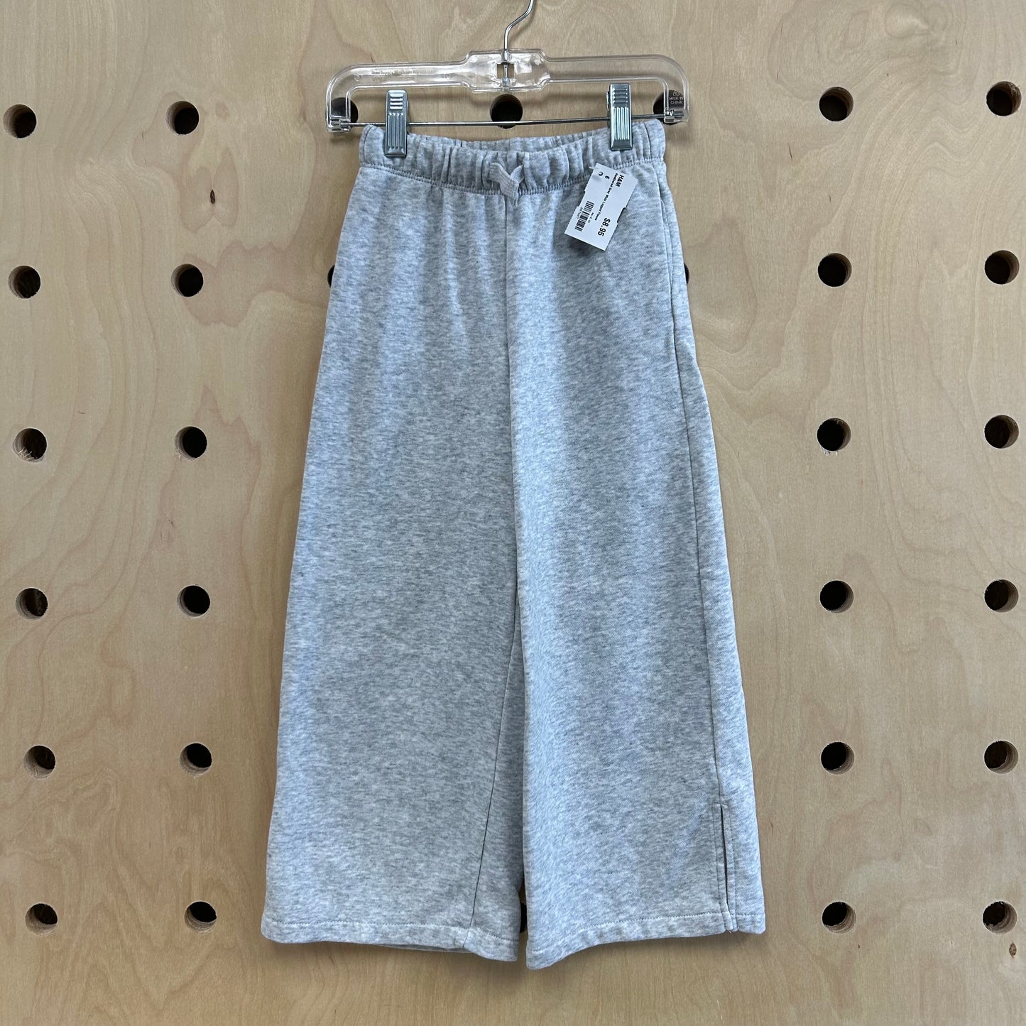 Heathered Grey Wide Legged Fleece