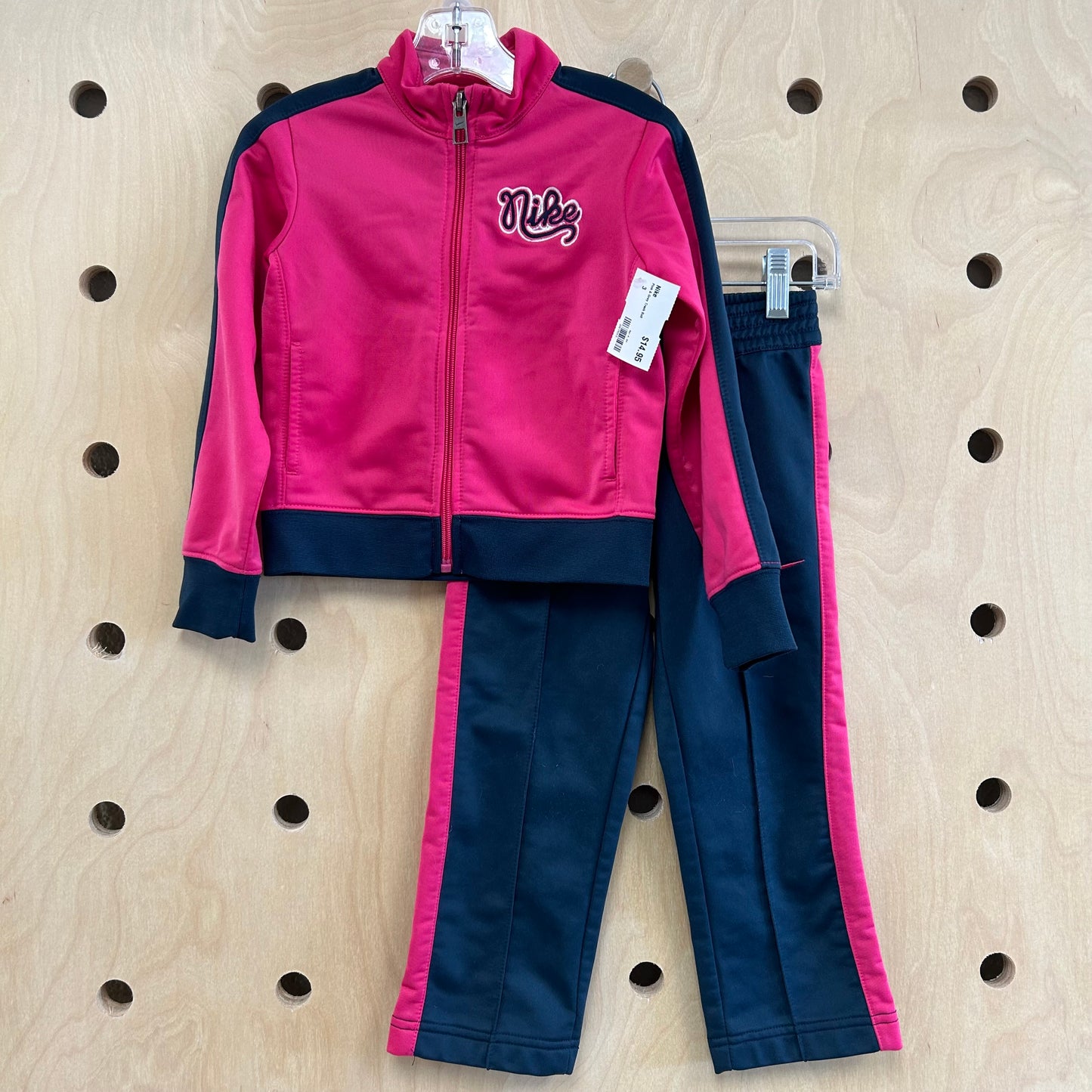Pink & Grey Track Suit