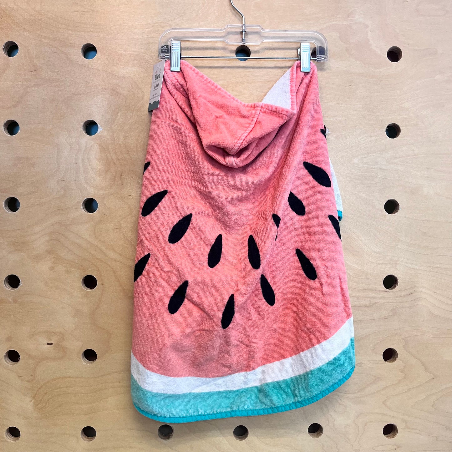 Watermelon Terry Hooded Towel