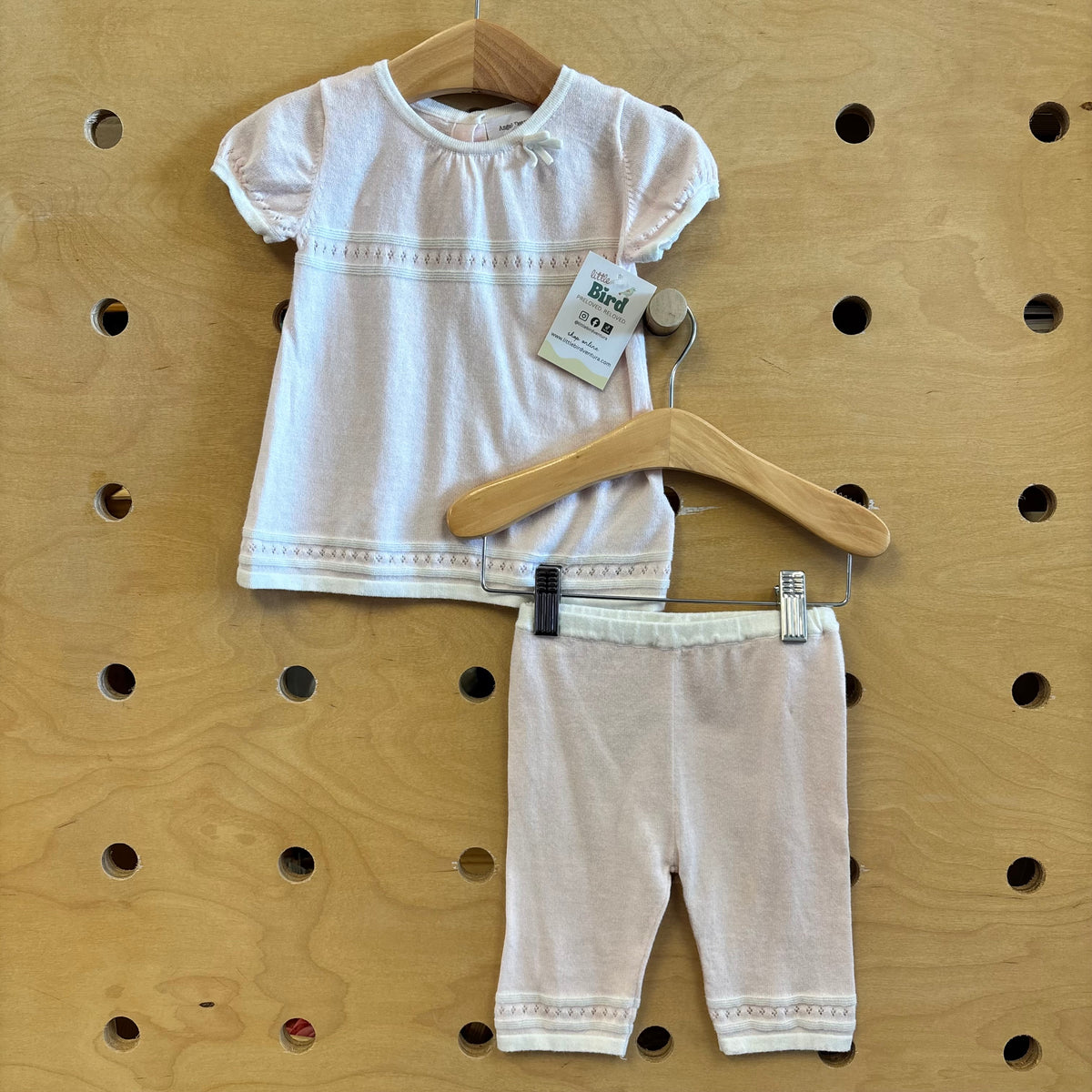 Soft Pink Top & Pants