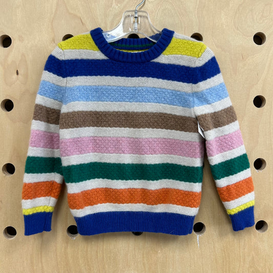 Colorful Striped Wool Sweater