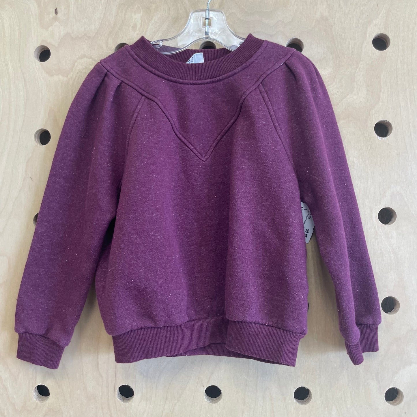 Maroon & Textured Pink Dots Pullover