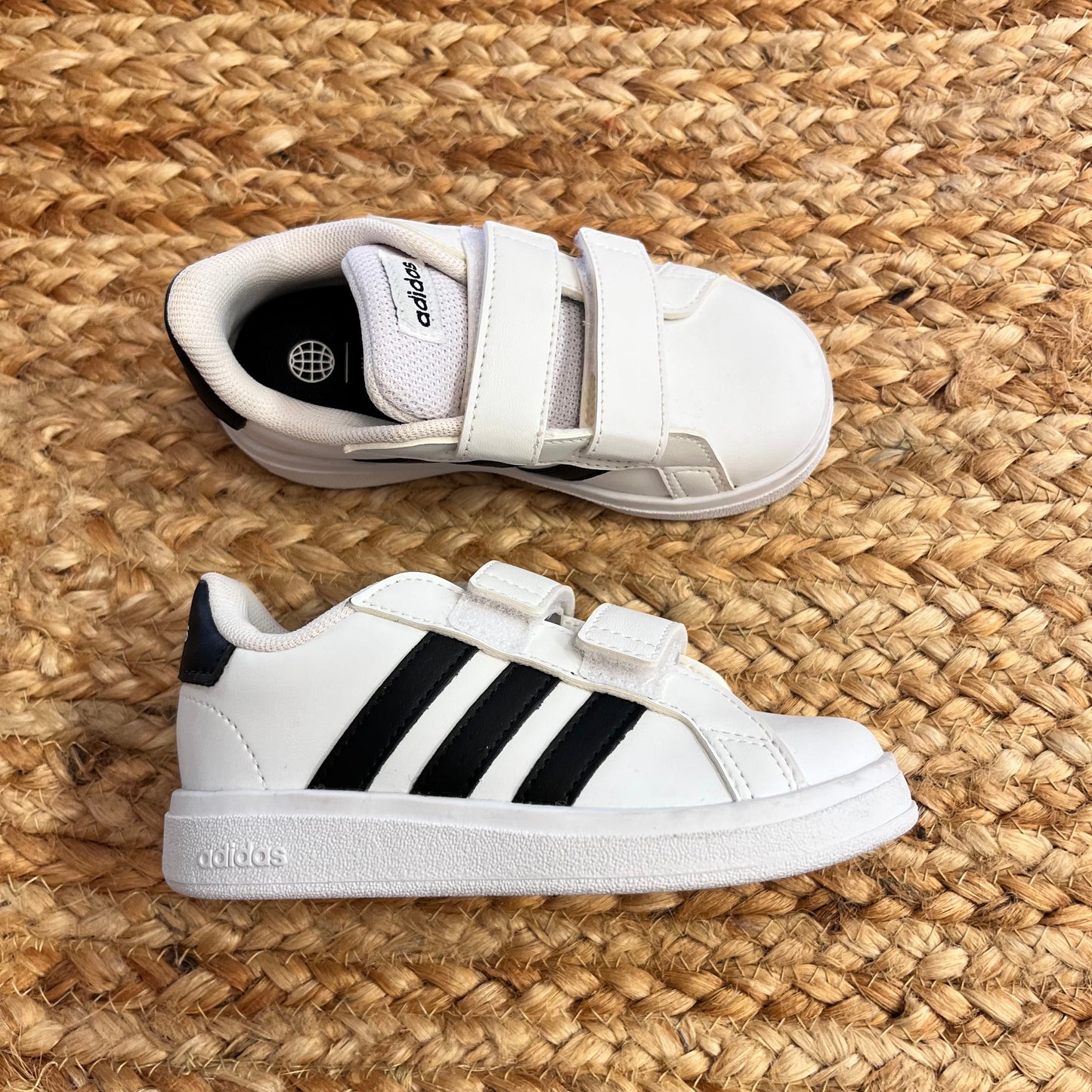 White Grand Court Sneakers