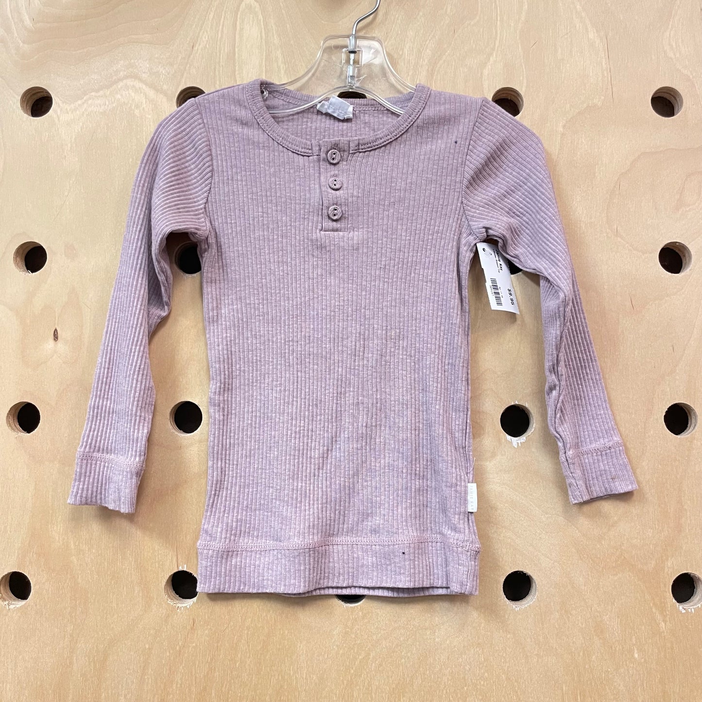 Lavender Ribbed Top