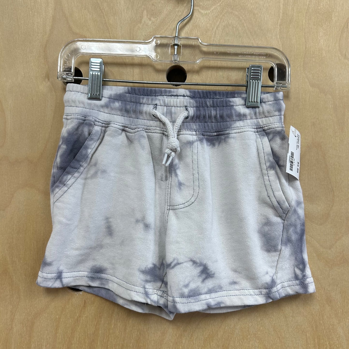 Grey Tie Dye Shorts