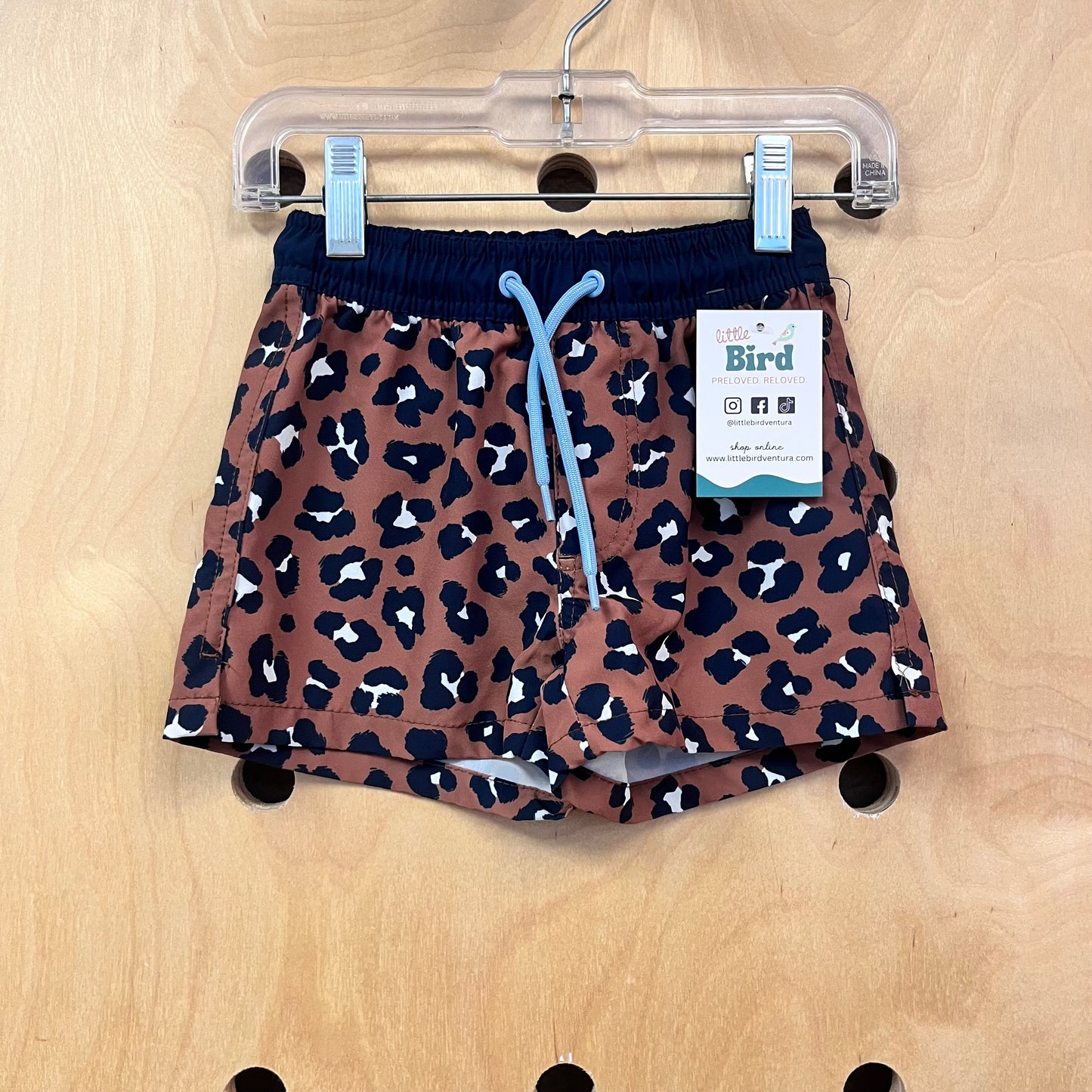 Animal Print Swim Shorts