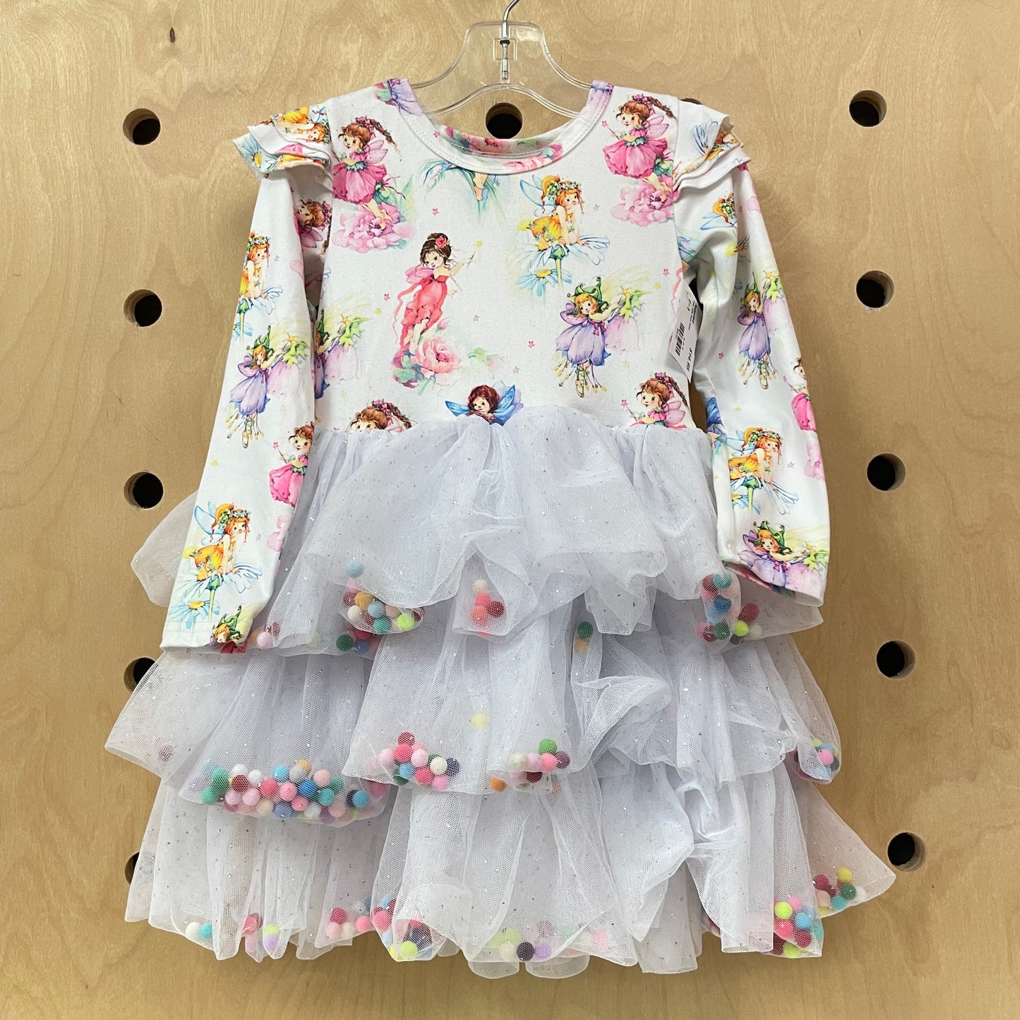 Fairy Tulle Poms Dress