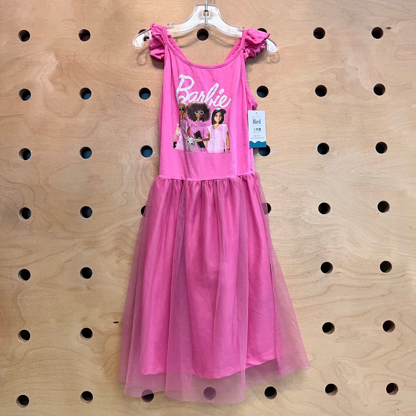 Pink Tulle Barbie Dress