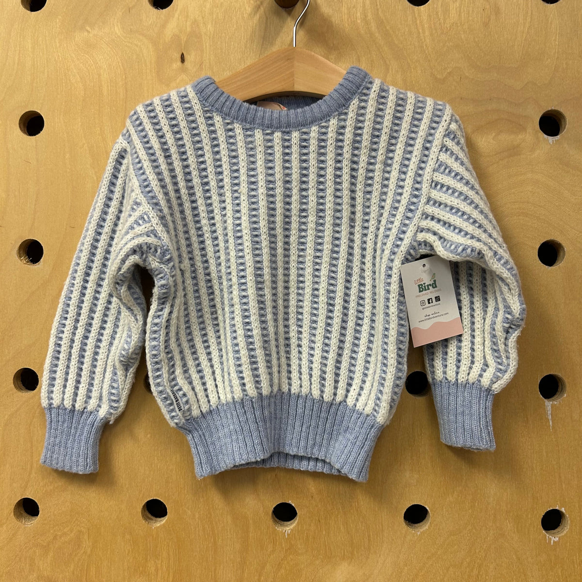 Petit Bateau Blue & White Sweater