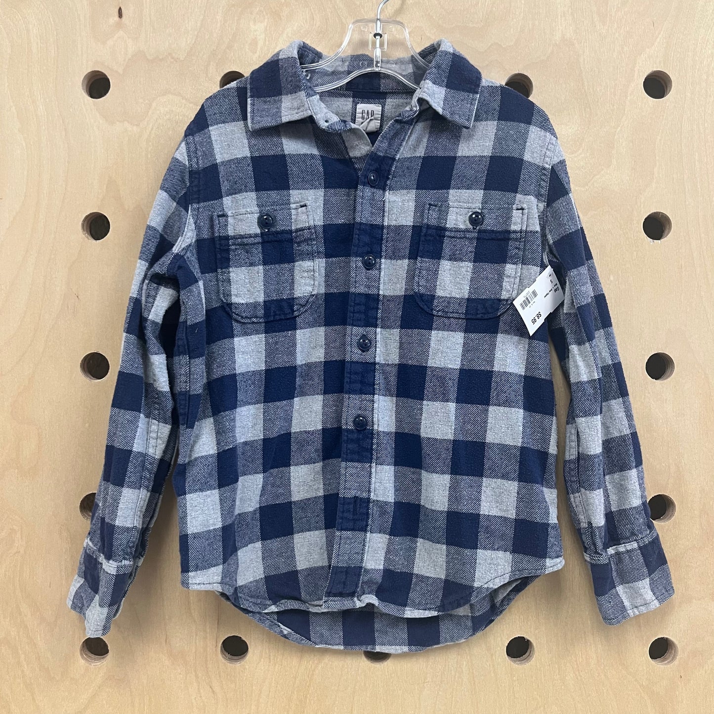 Blue + Grey Flannel