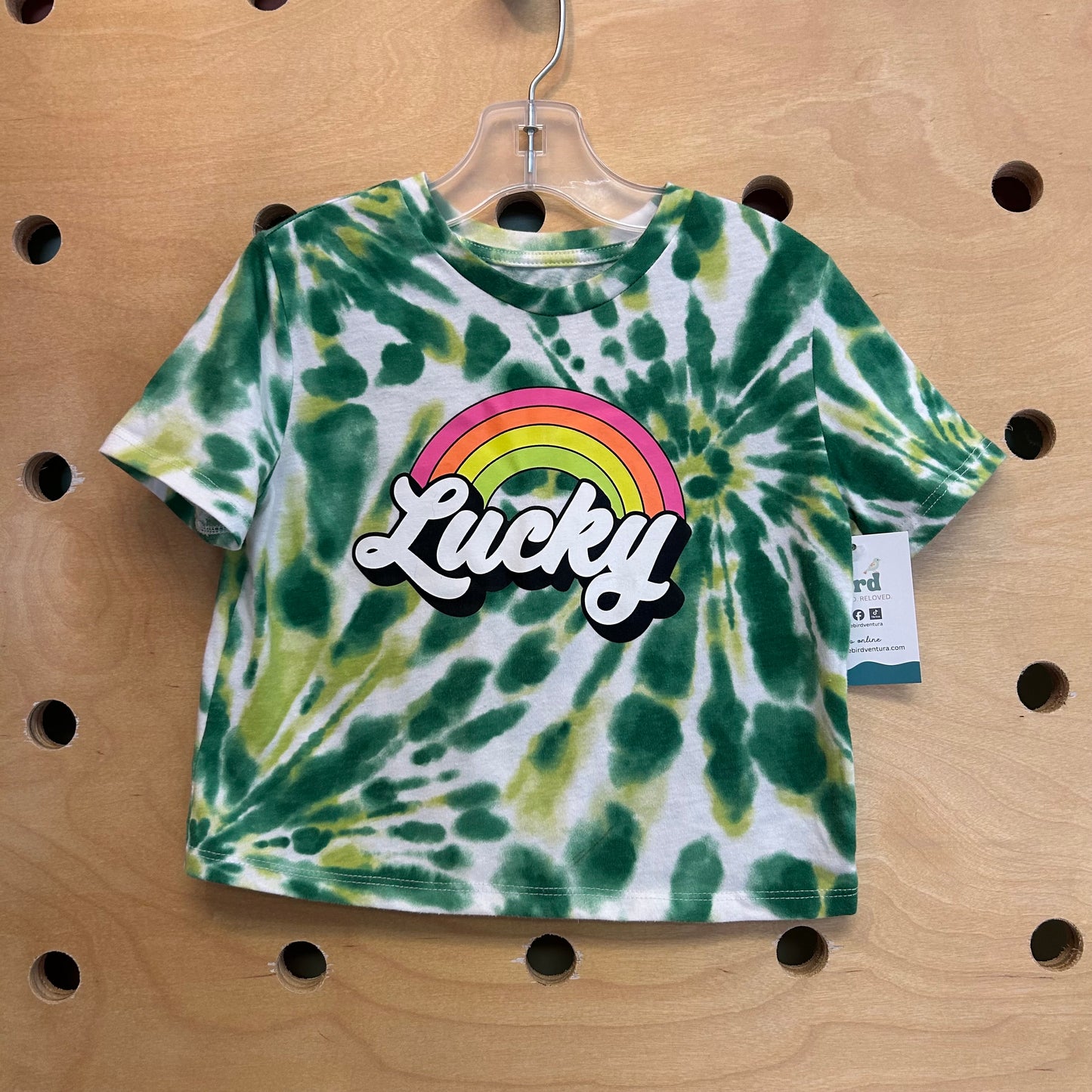 Tie Dye Lucky Crop Top