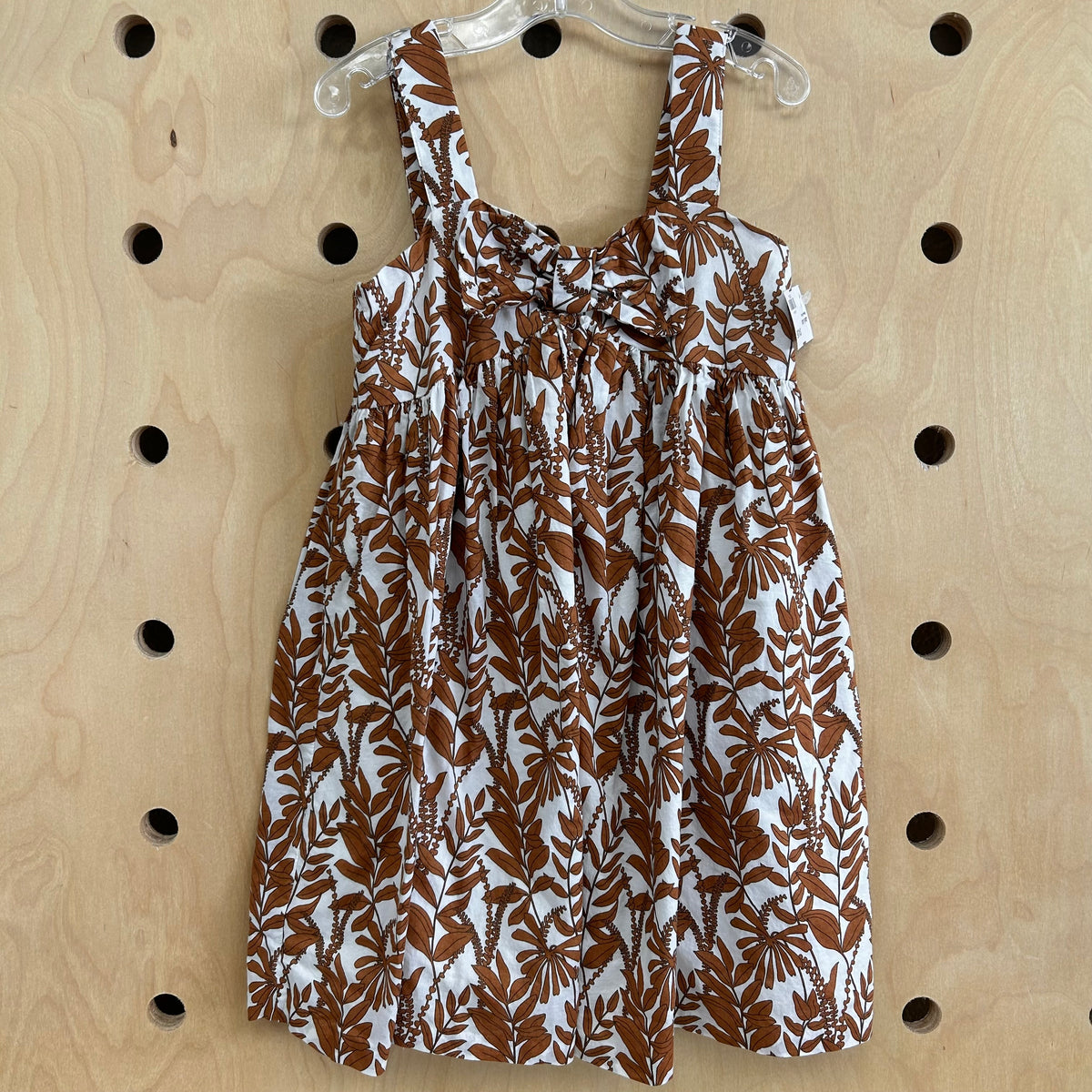 Brown Leaf Dress