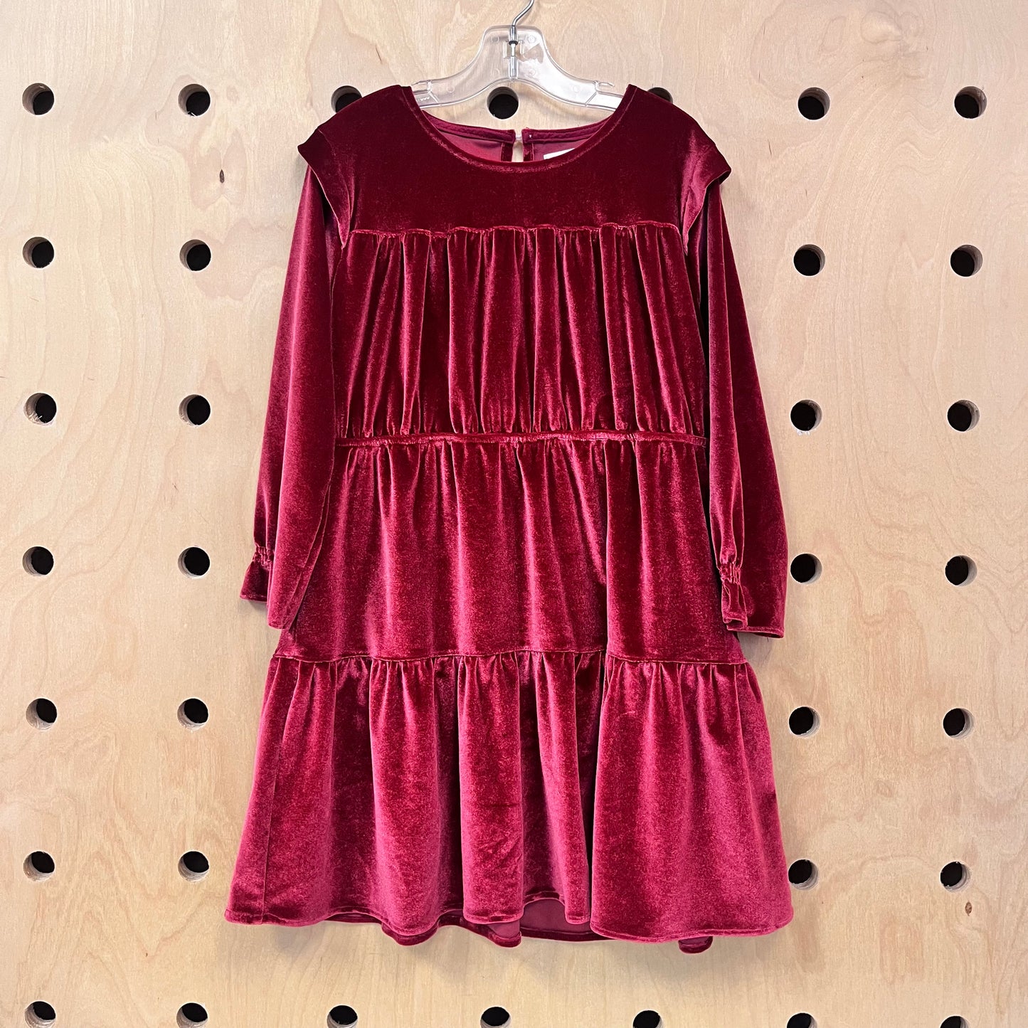 Red Velour Dress