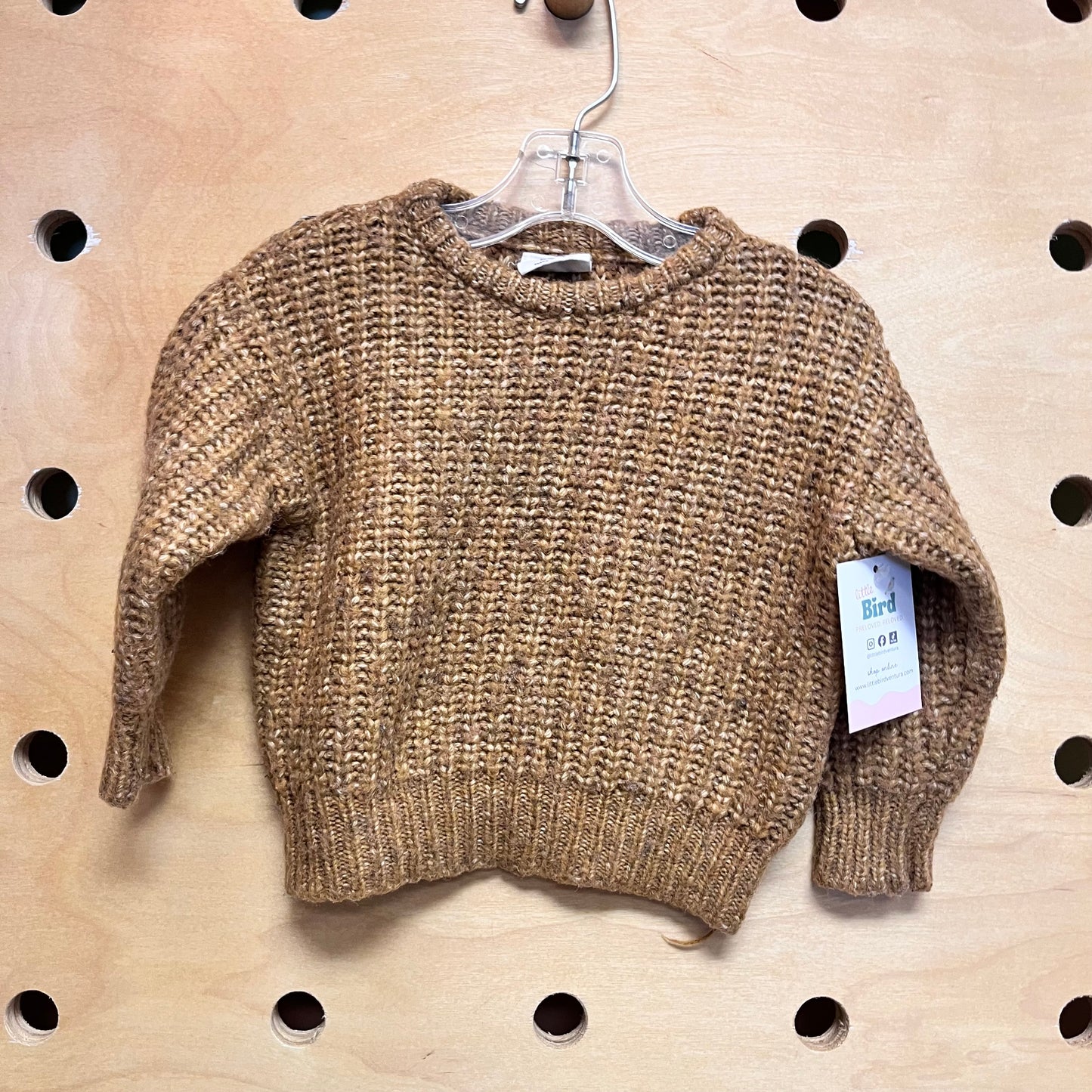 Brown Knit Sweater