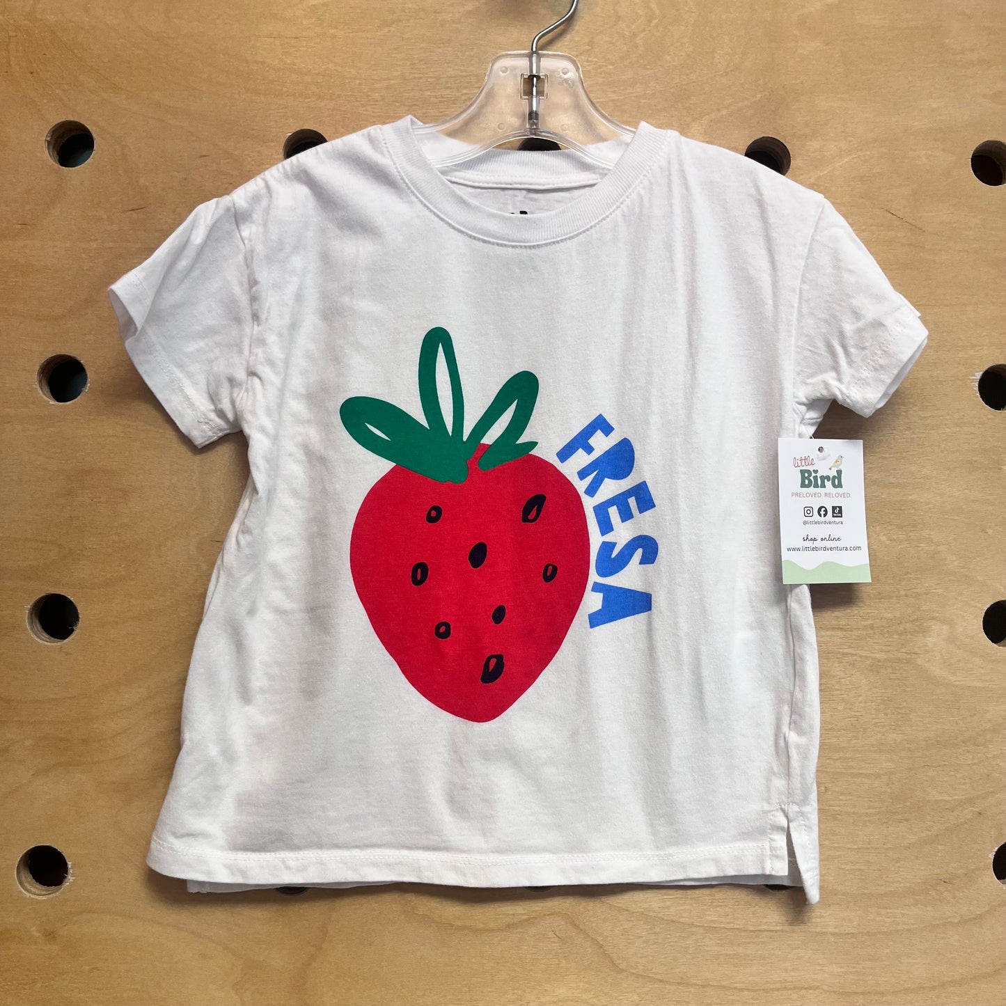 White Strawberry Fresh Tee