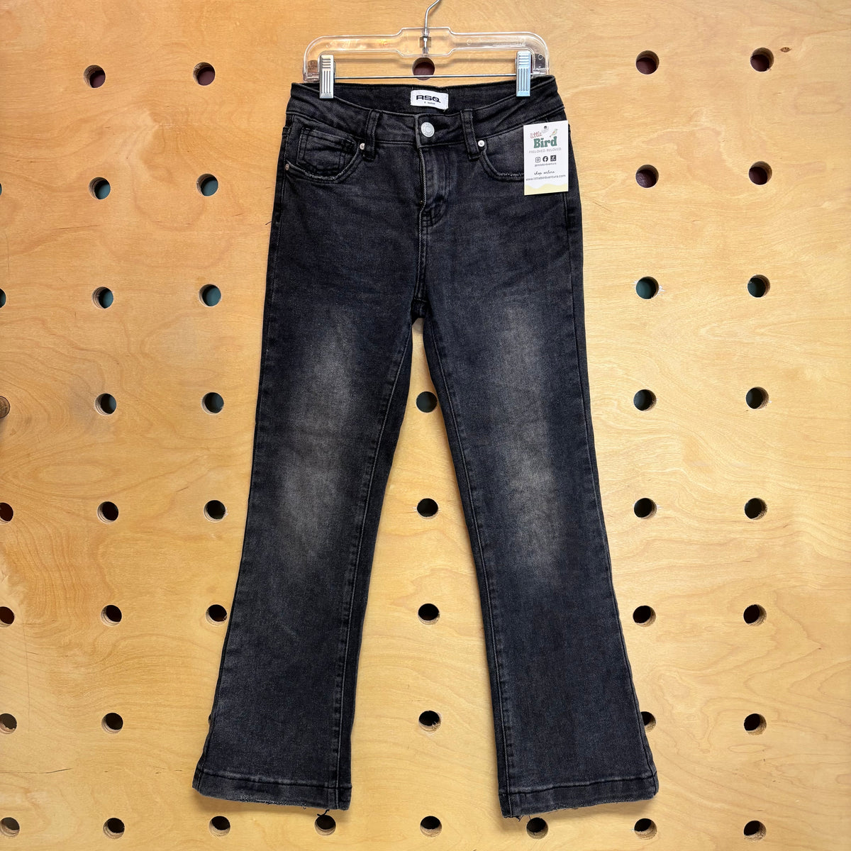 Black Bootcut Denim
