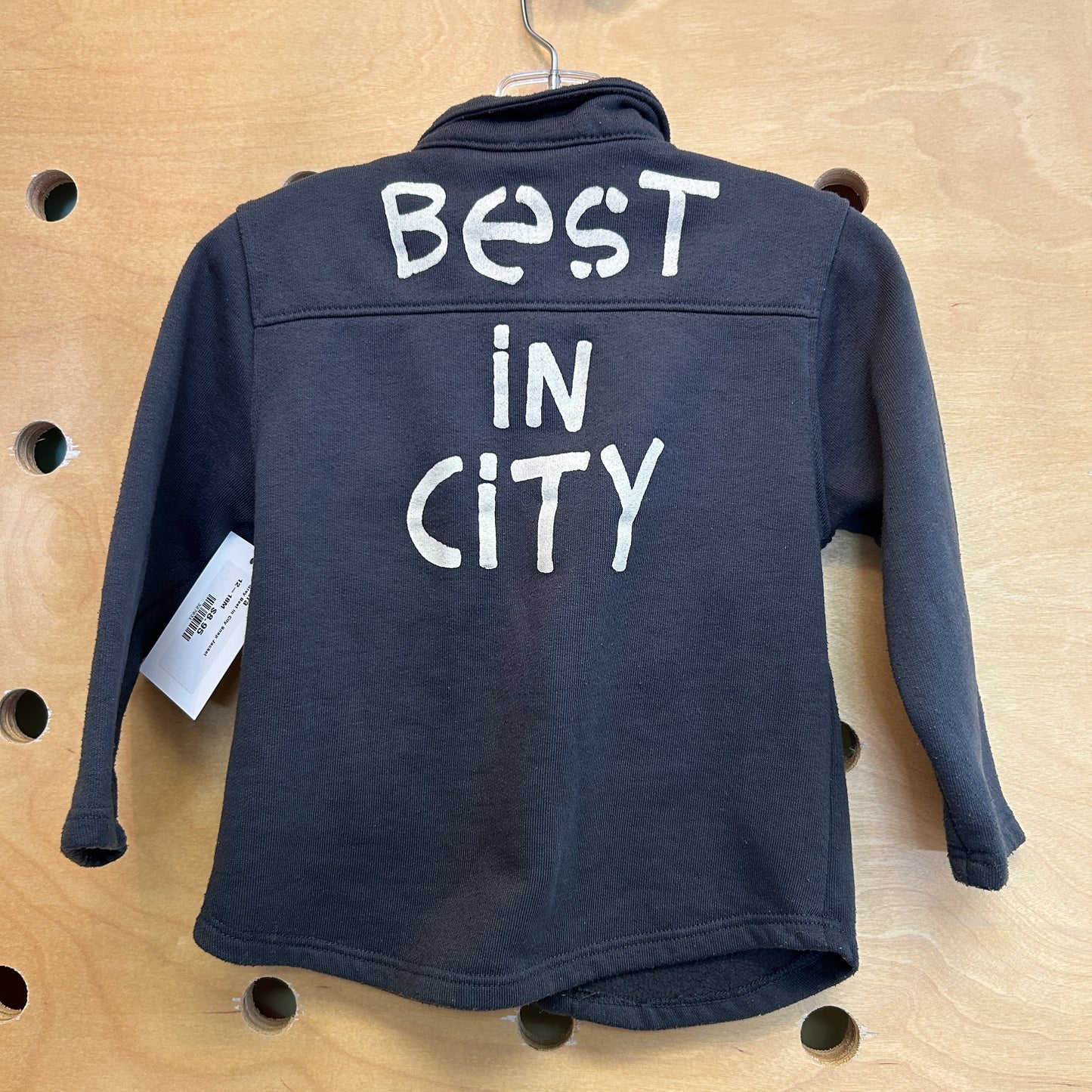 Grey Best in City Snap Jacket