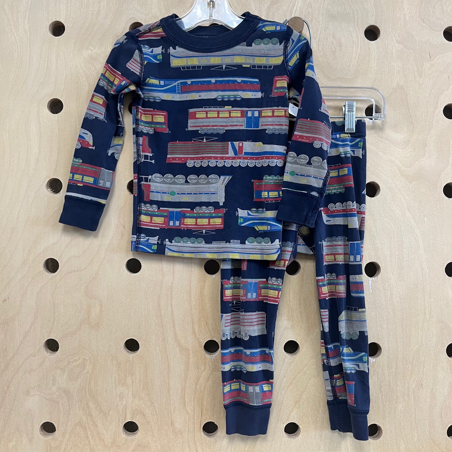 Blue Train Pajamas