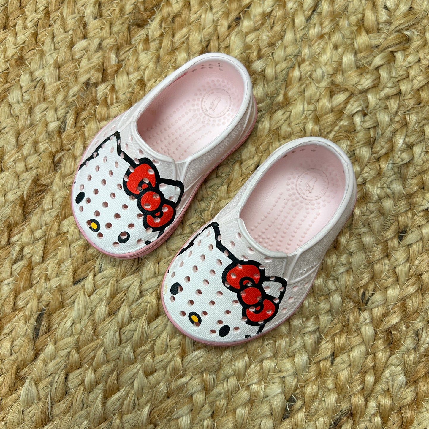 Pink Hello Kitty Slip Ons